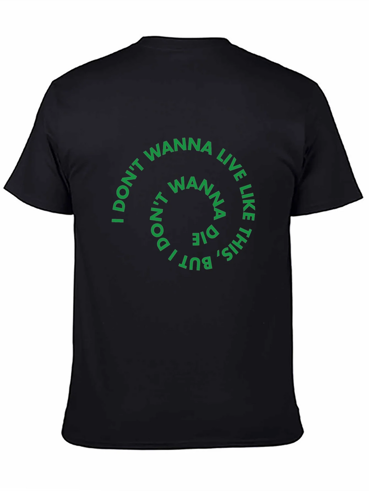 I Dont Wanna Live Like This Graphic Tee product image 4