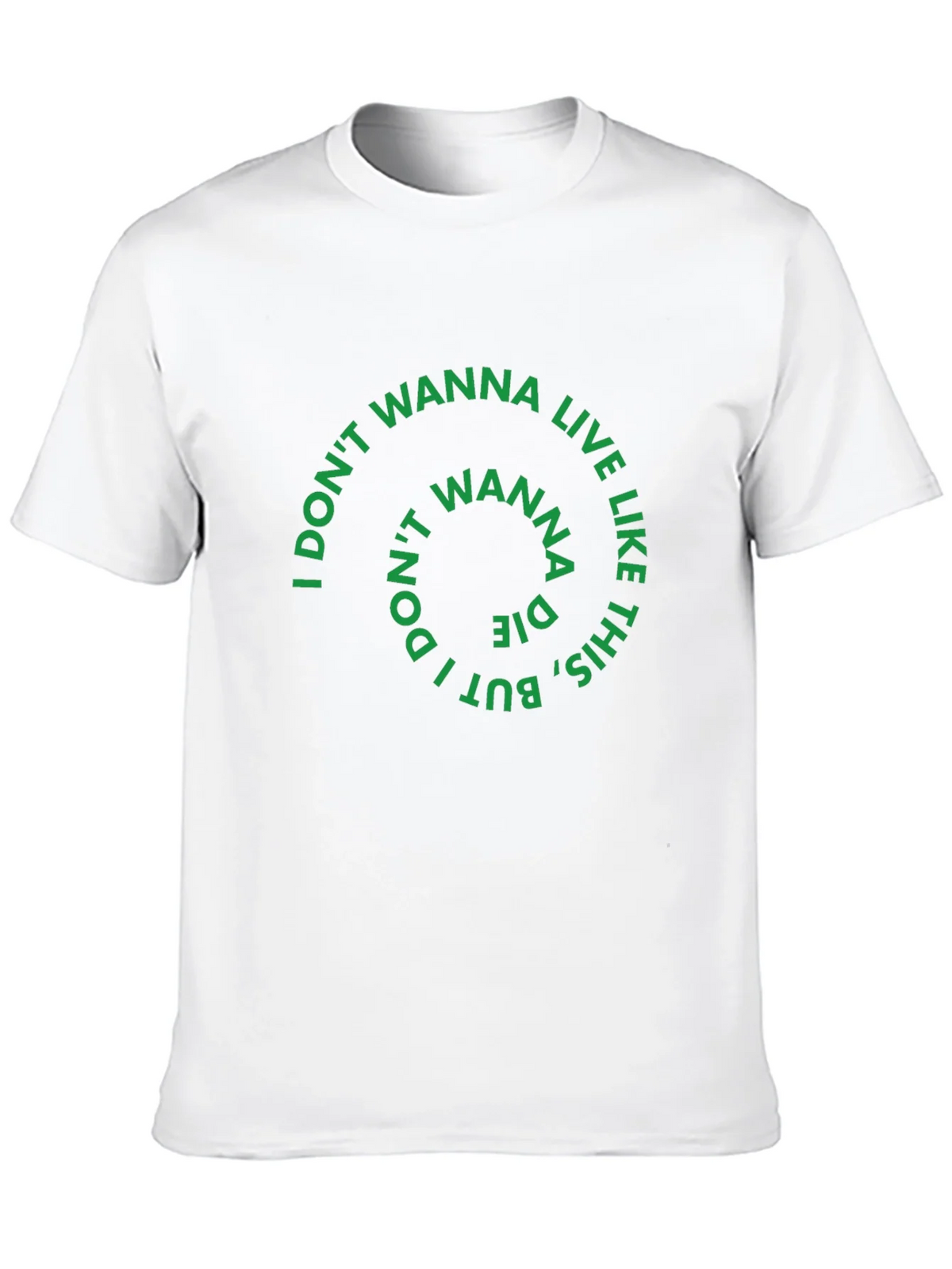I Dont Wanna Live Like This Graphic Tee product image 9