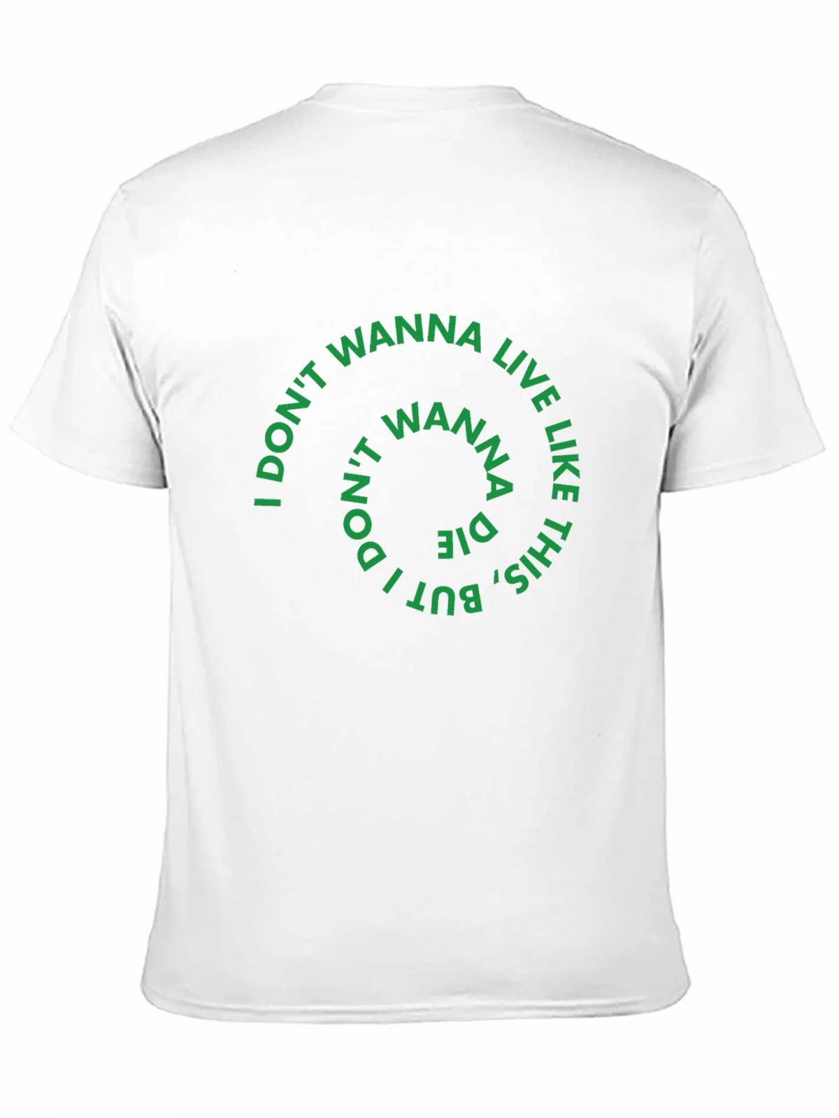 I Dont Wanna Live Like This Graphic Tee product image 10