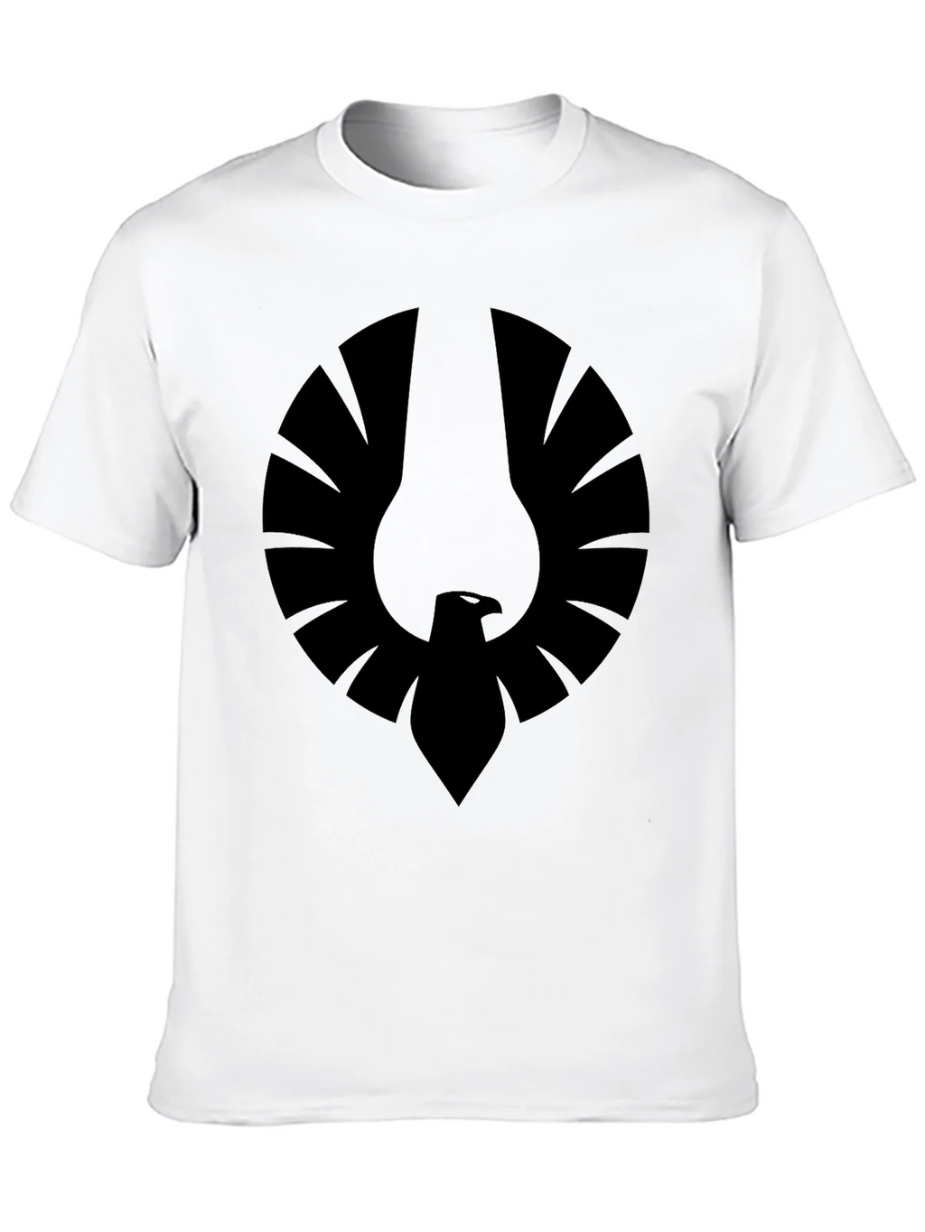 Mens Black Graphic Tee - Phoenix Emblem product image 9