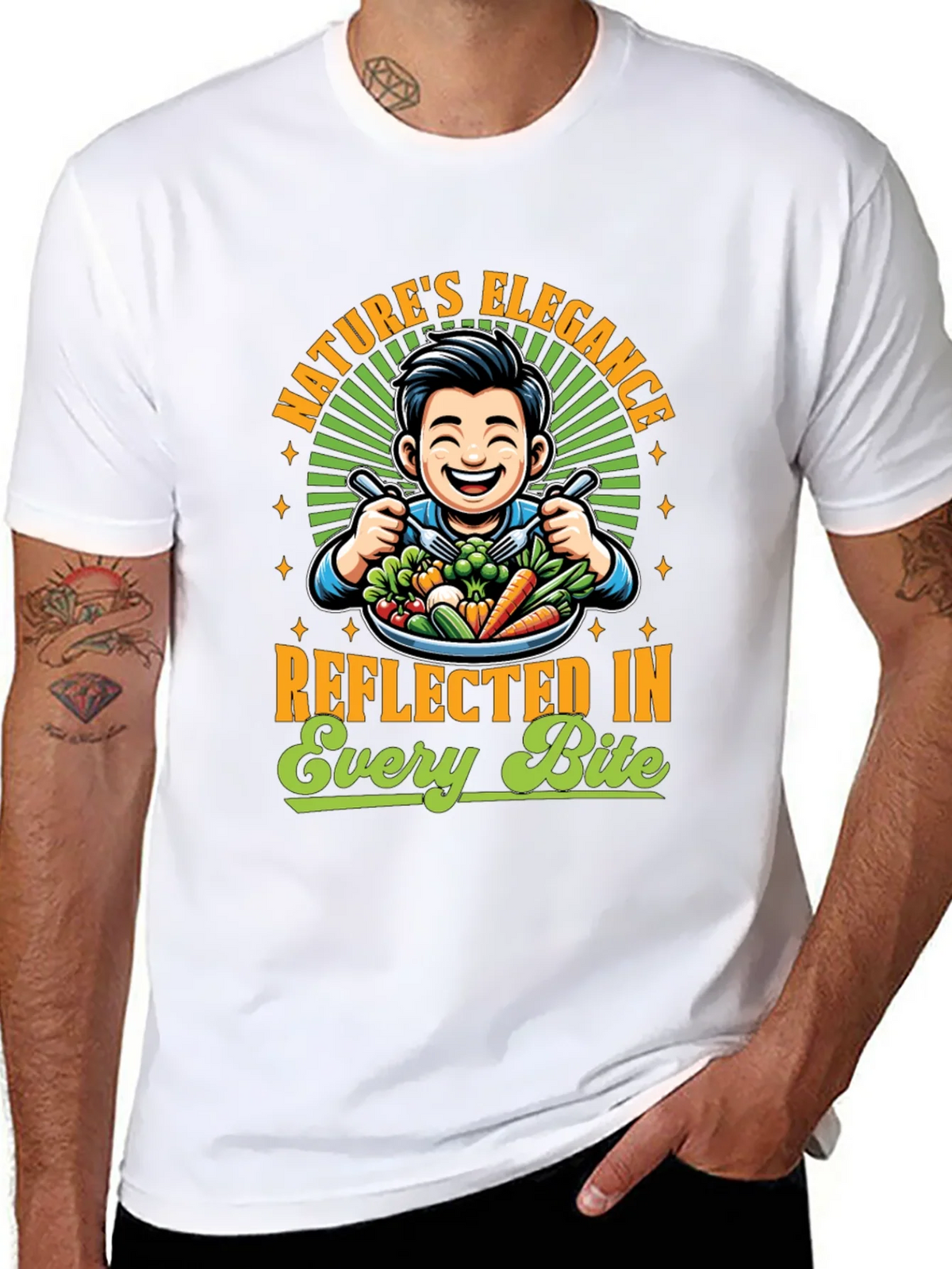Natures Elegance Vegan Graphic Tee product image 7