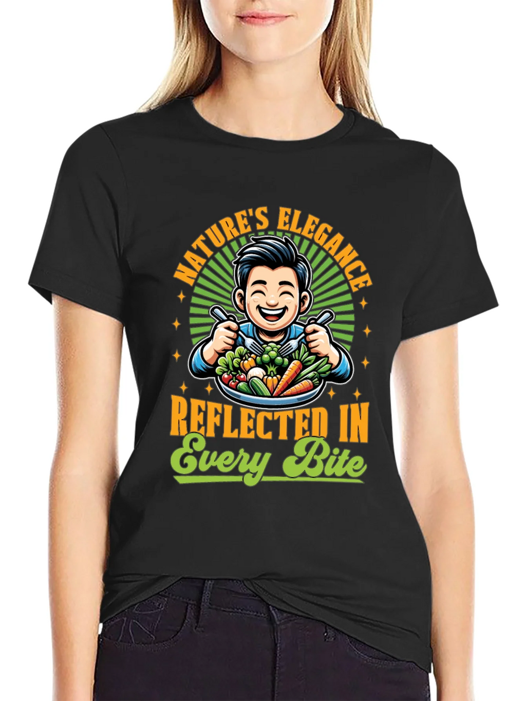 Natures Elegance Vegan Graphic Tee product image 2