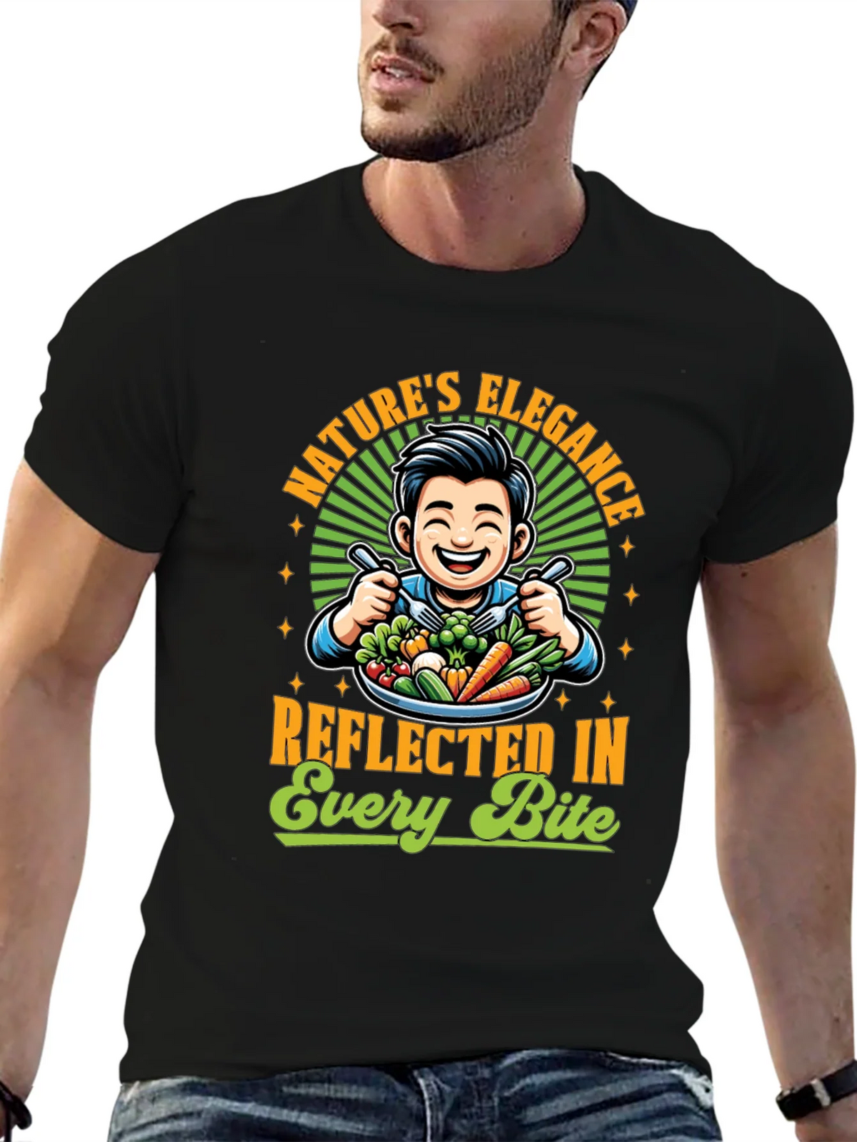 Natures Elegance Vegan Graphic Tee product image 6
