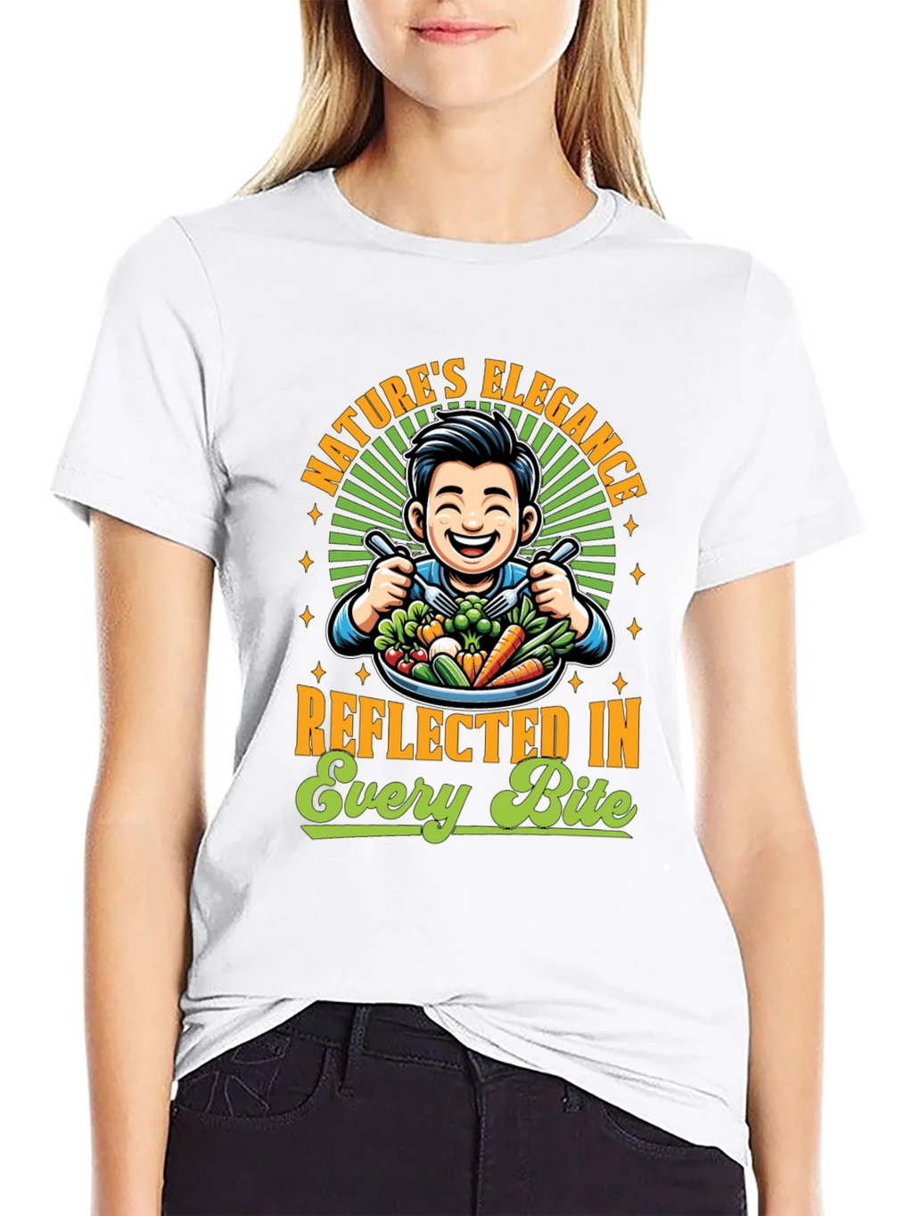 Natures Elegance Vegan Graphic Tee product image 8