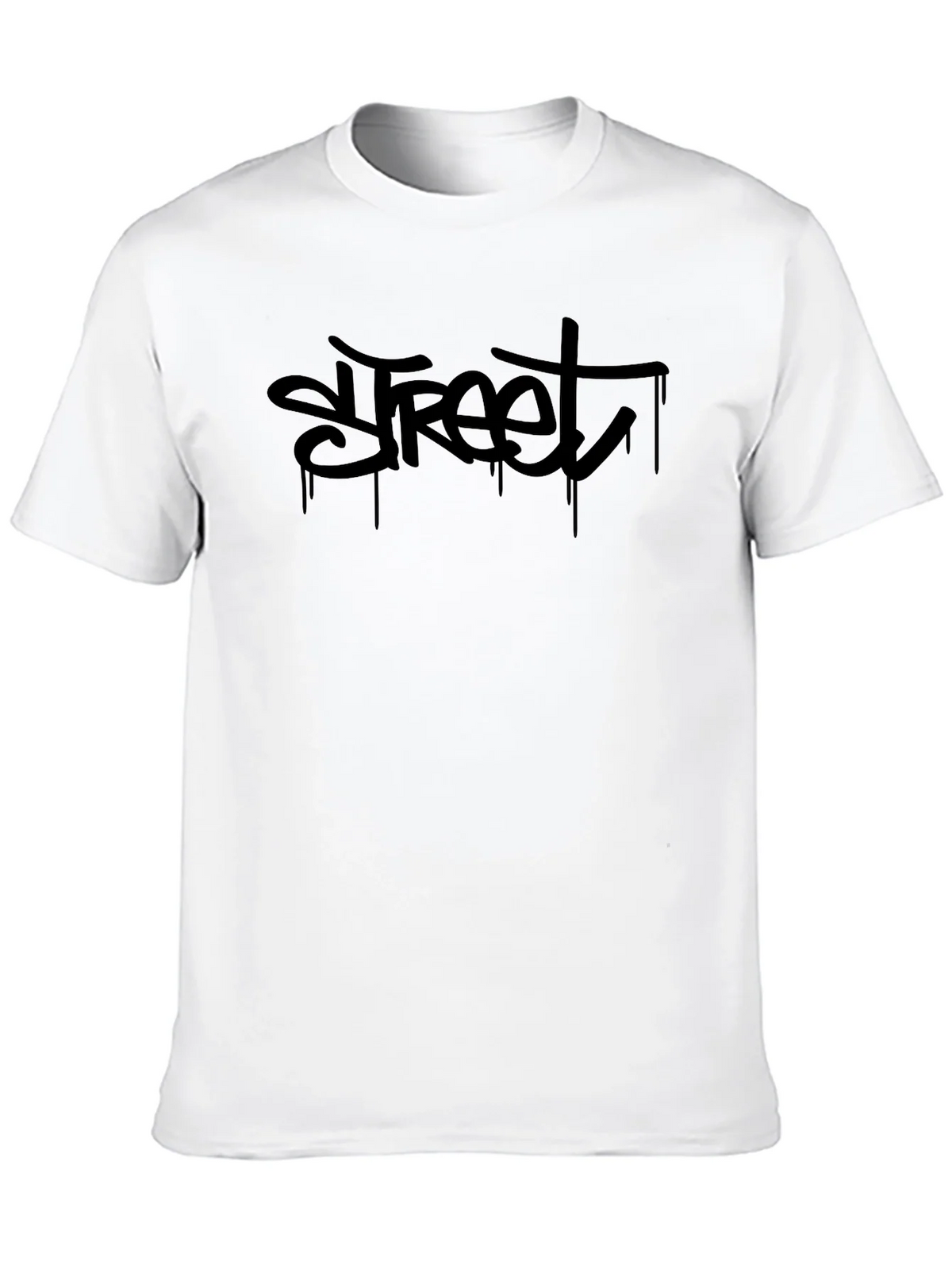 Street Graffiti Style Black T-Shirt product image 9
