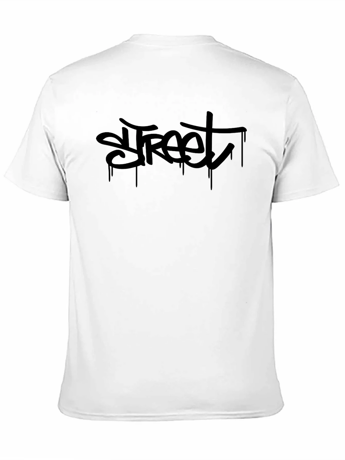 Street Graffiti Style Black T-Shirt product image 10