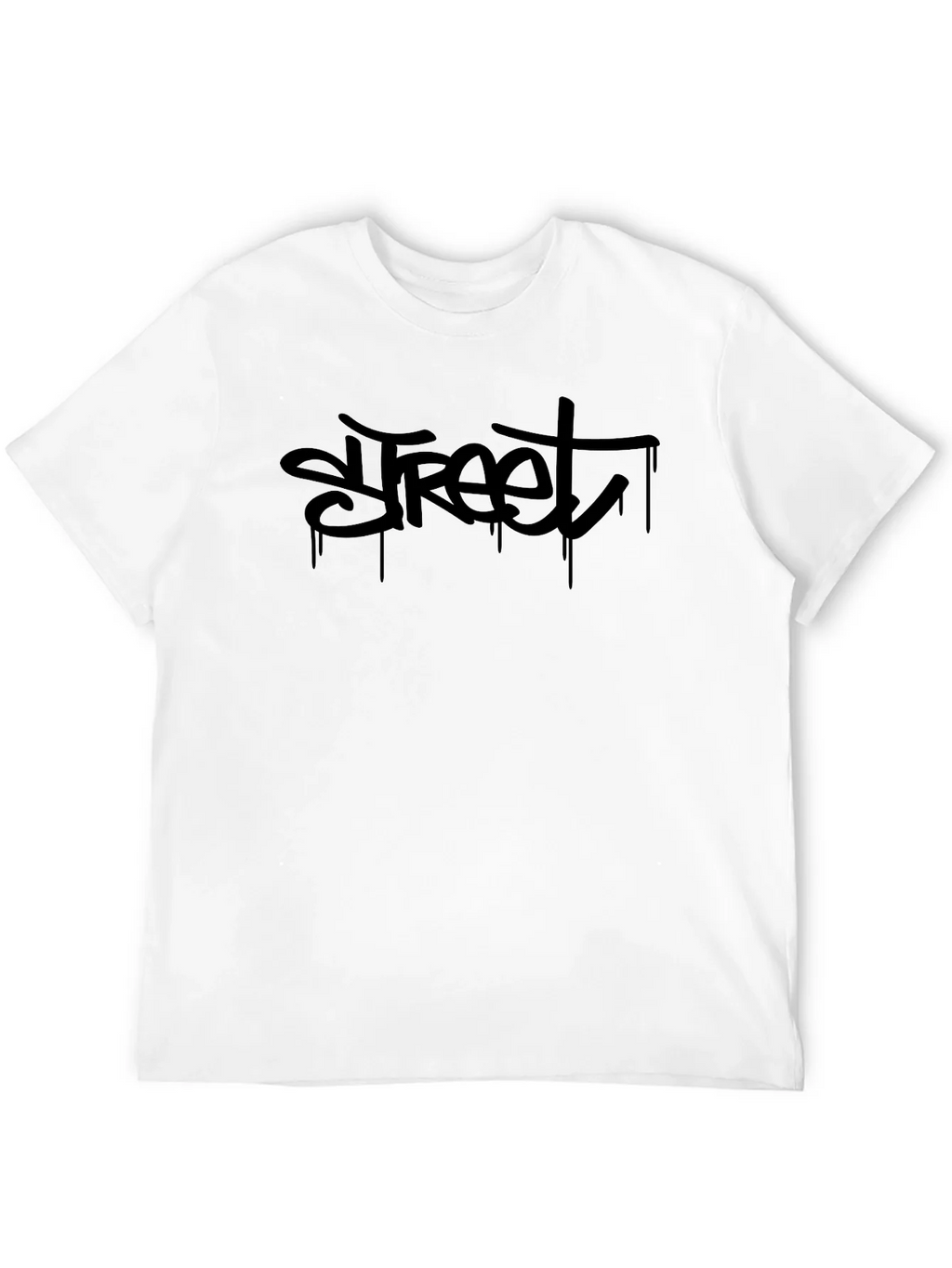 Street Graffiti Style Black T-Shirt product image 11