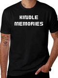 Kindle Memories Graphic Tee - Black Casual Shirt product image 1