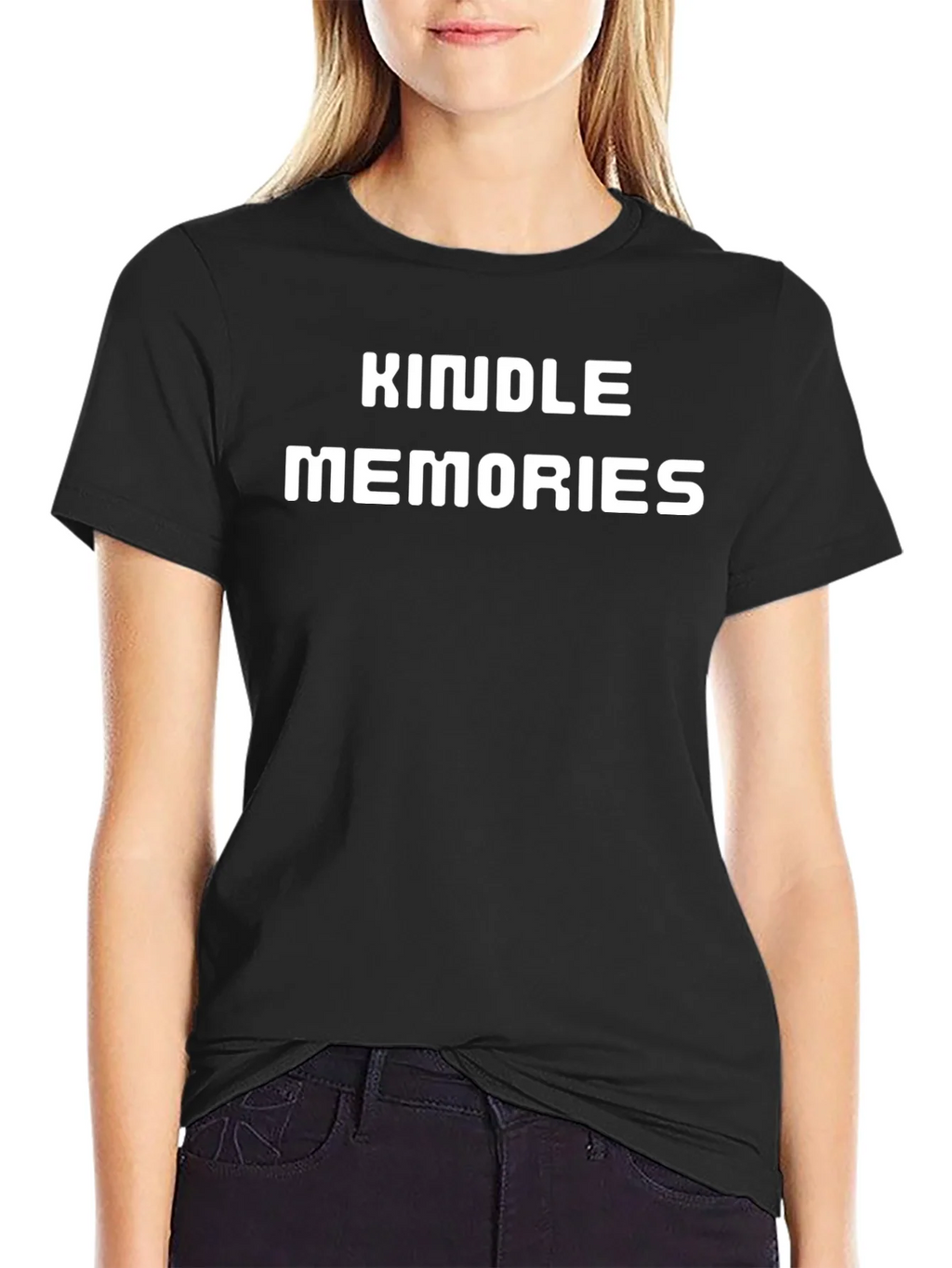 Kindle Memories Graphic Tee - Black Casual Shirt product image 2