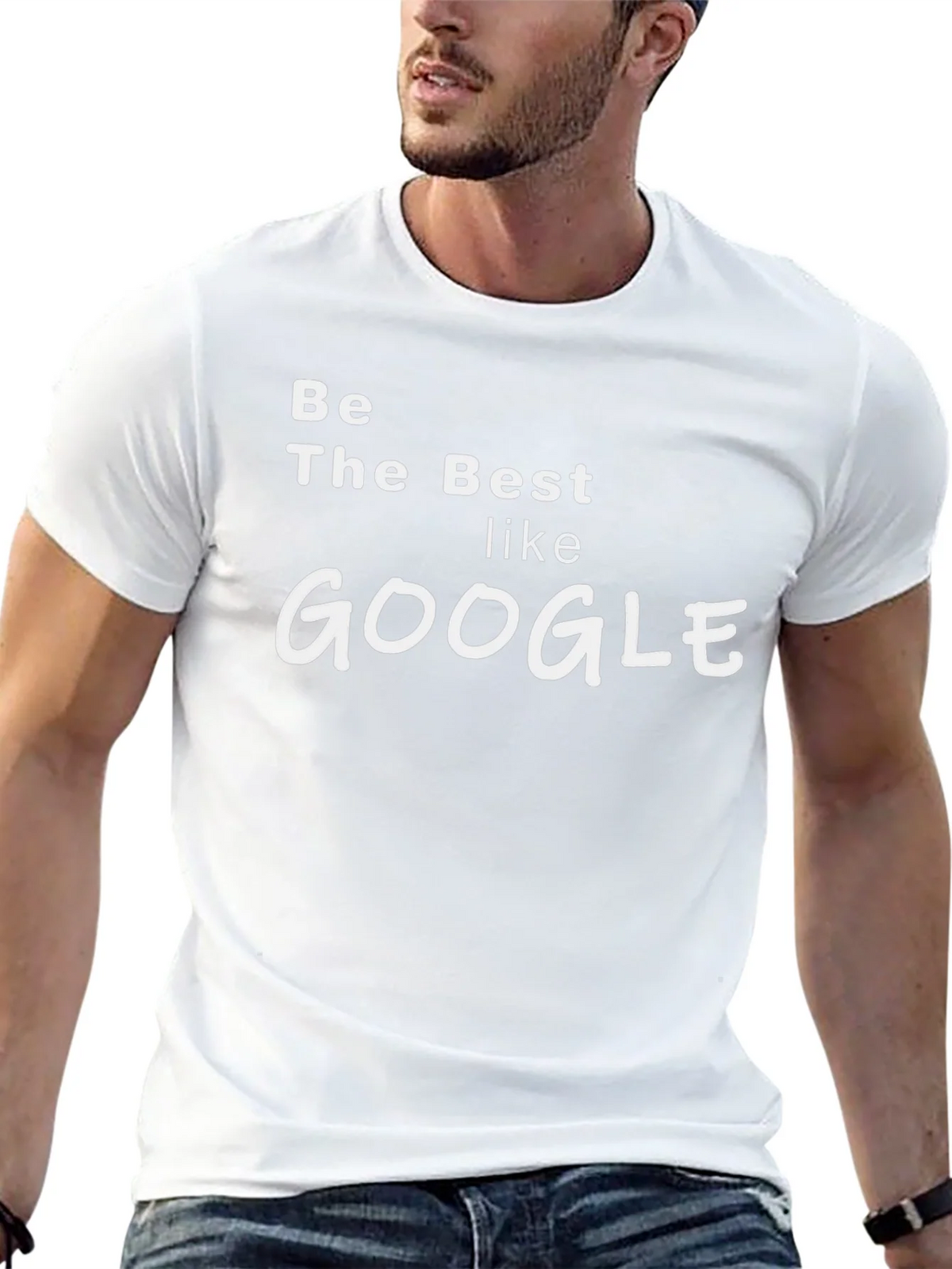 Be the Best Like Google T-Shirt - Black product image 12