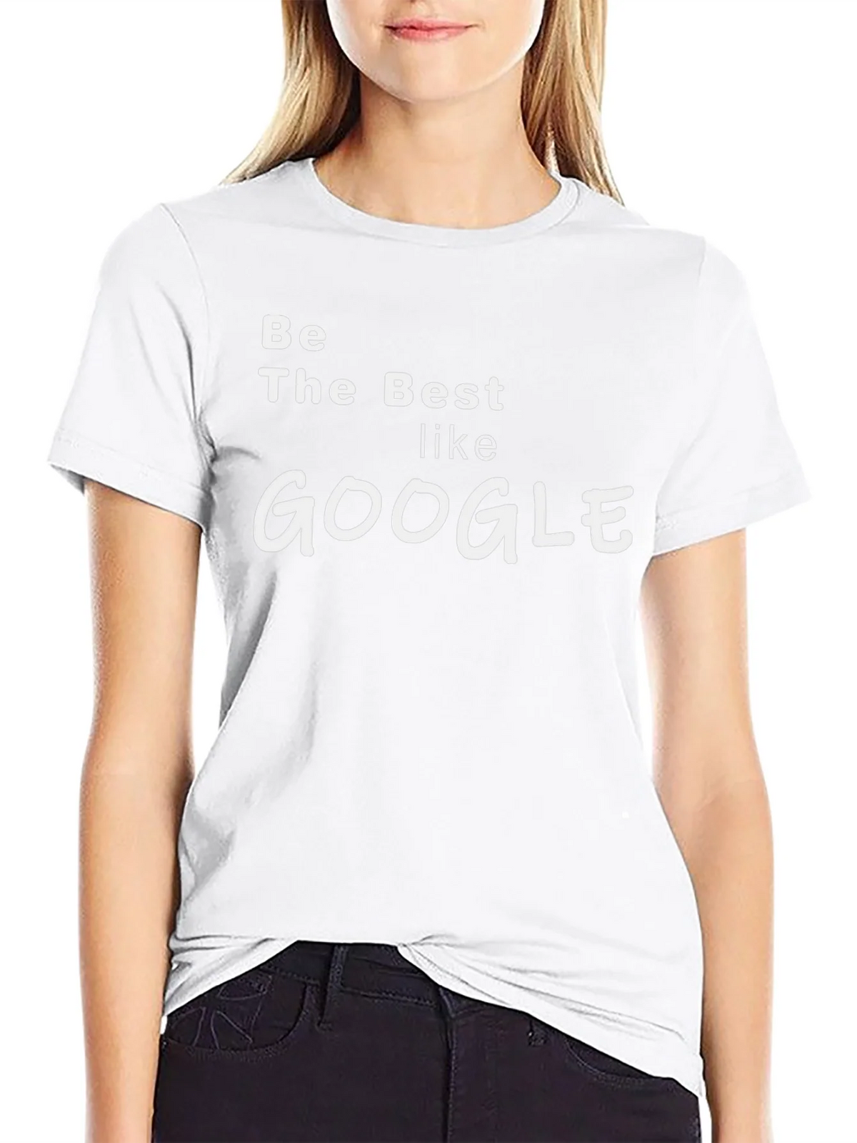Be the Best Like Google T-Shirt - Black product image 8