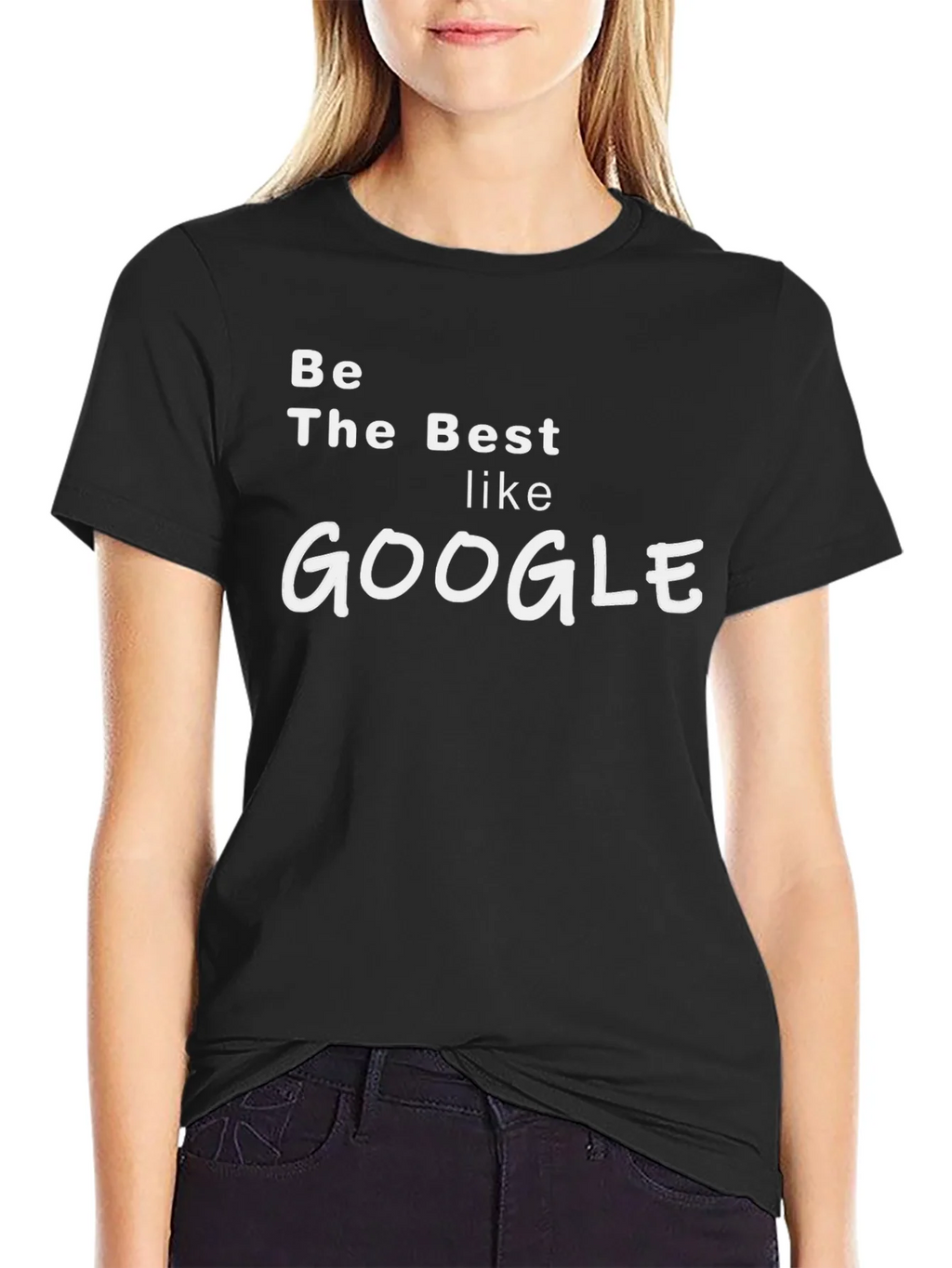Be the Best Like Google T-Shirt - Black product image 2