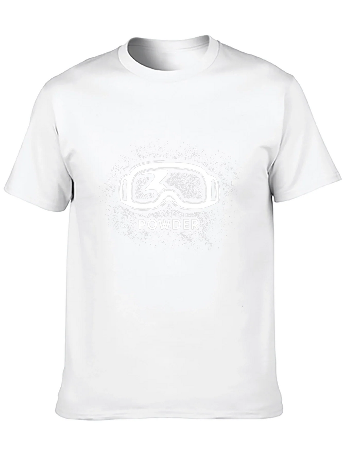 Powder Ski Goggles Graphic T-Shirt product image 9