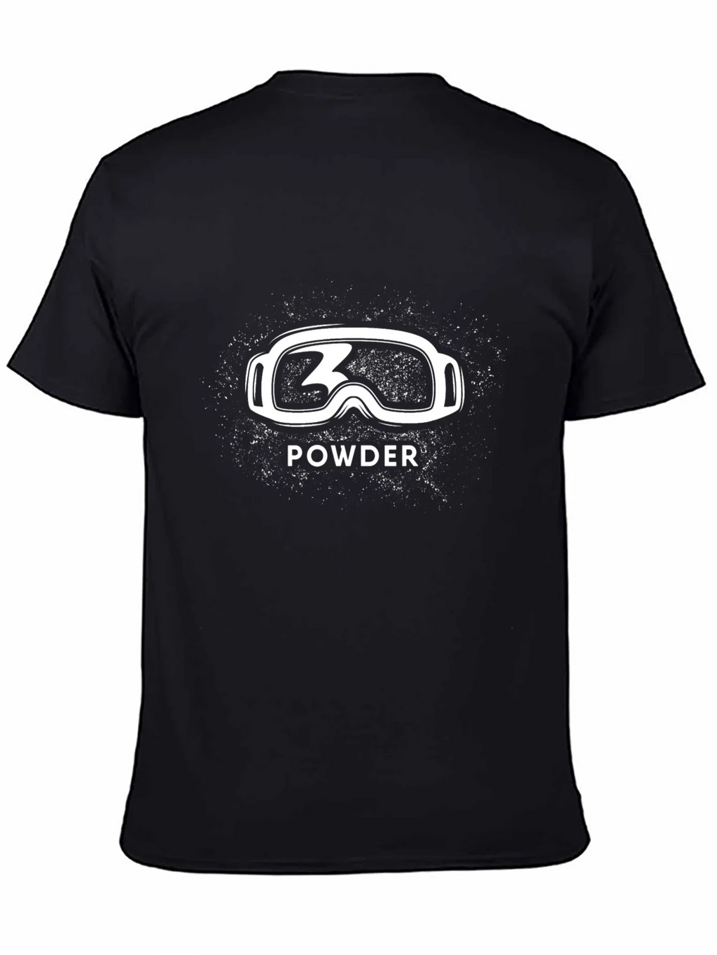 Powder Ski Goggles Graphic T-Shirt product image 4