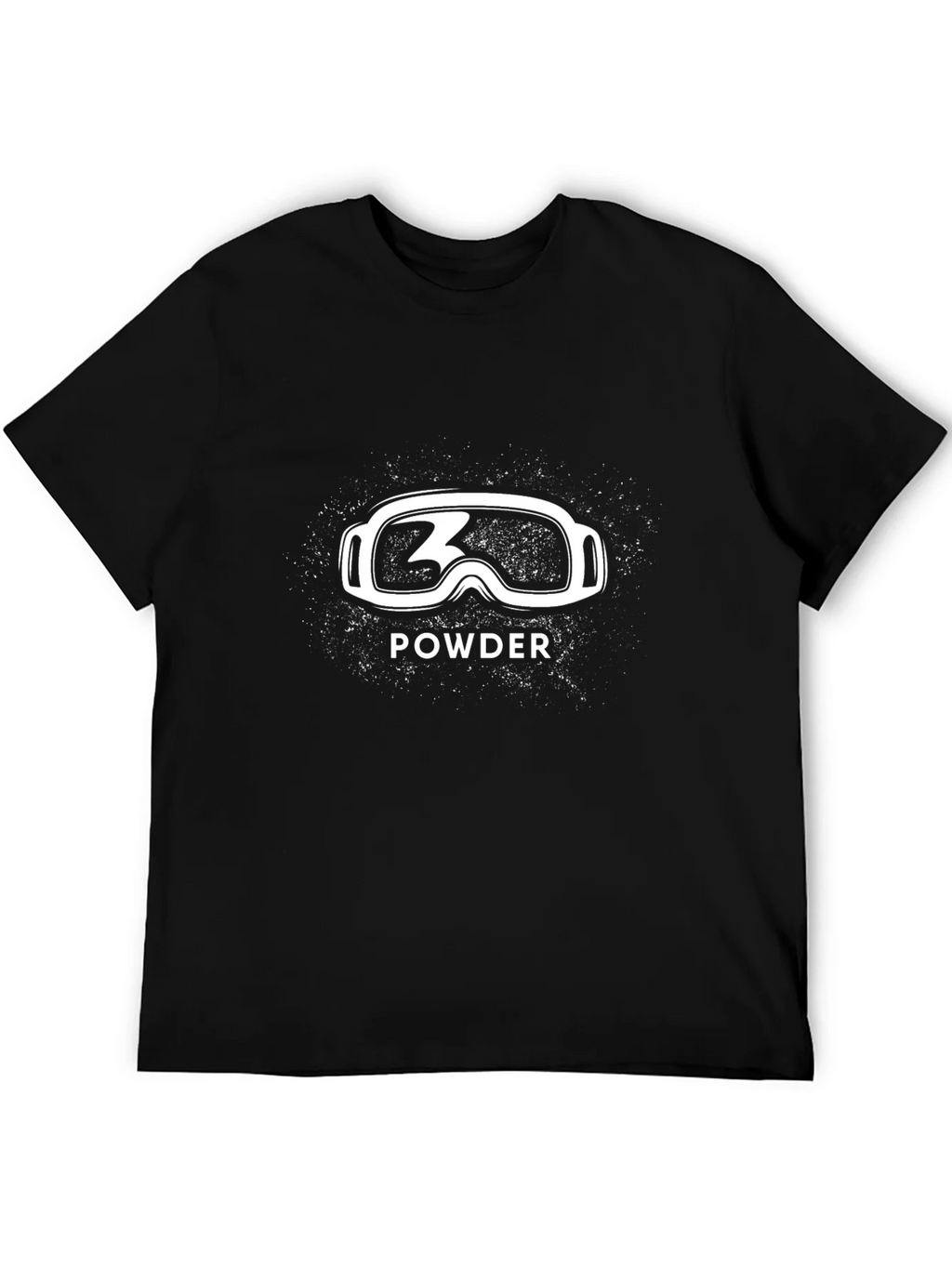 Powder Ski Goggles Graphic T-Shirt product image 5