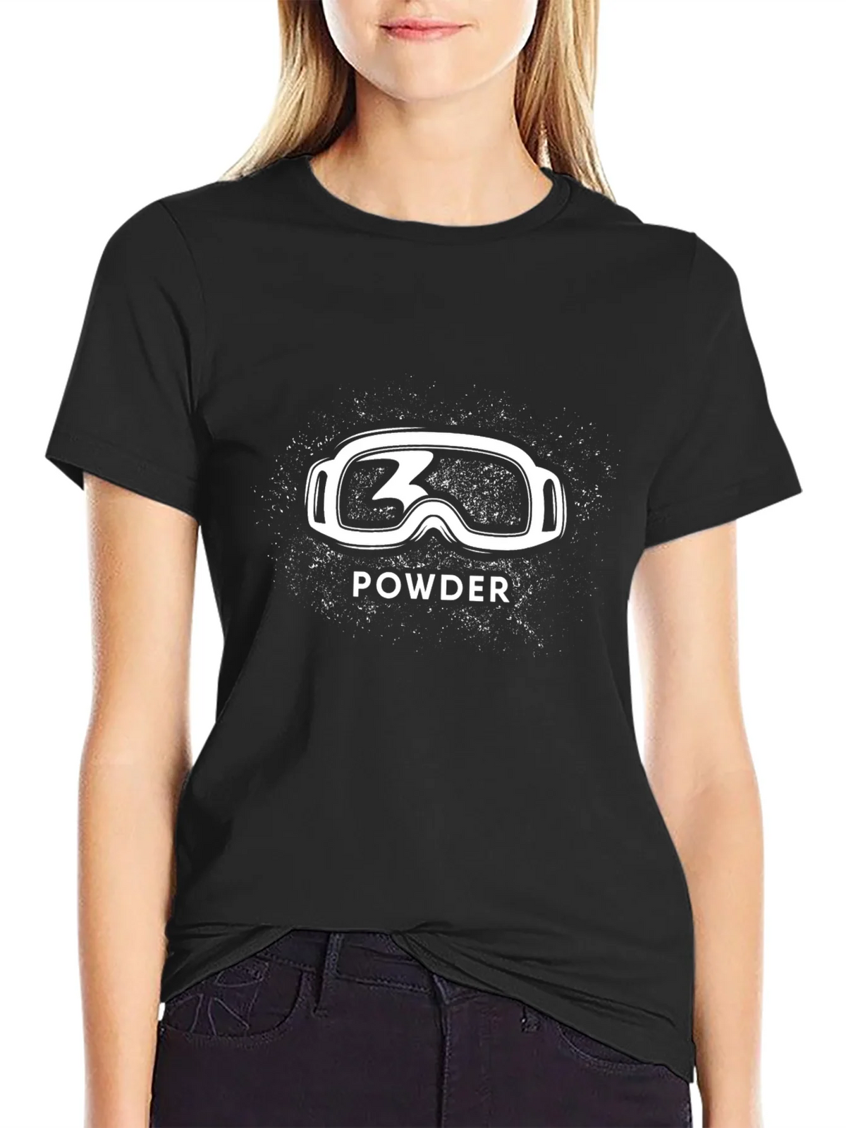 Powder Ski Goggles Graphic T-Shirt product image 2