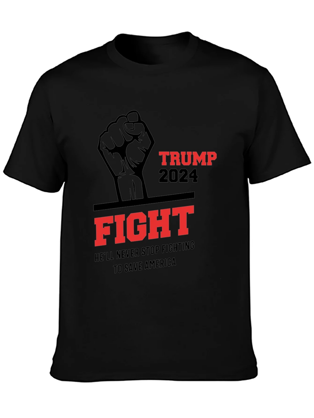 Trump 2024 Fight T-Shirt - Save America! product image 3