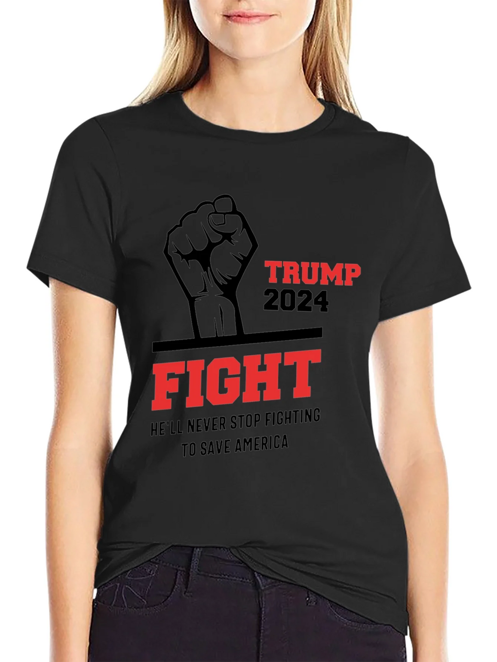 Trump 2024 Fight T-Shirt - Save America! product image 2