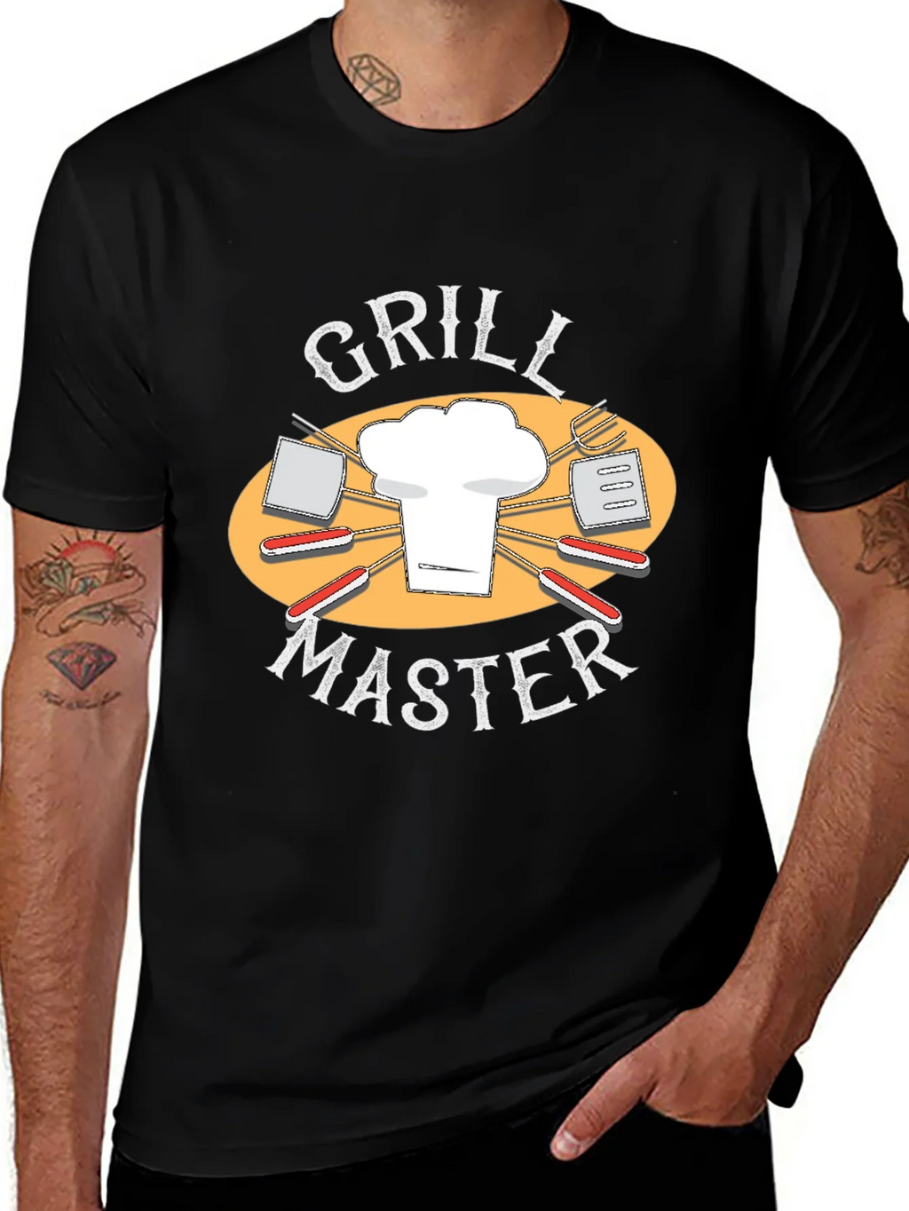 Grill Master T-Shirt BBQ Cooking Chef Gift product image 1