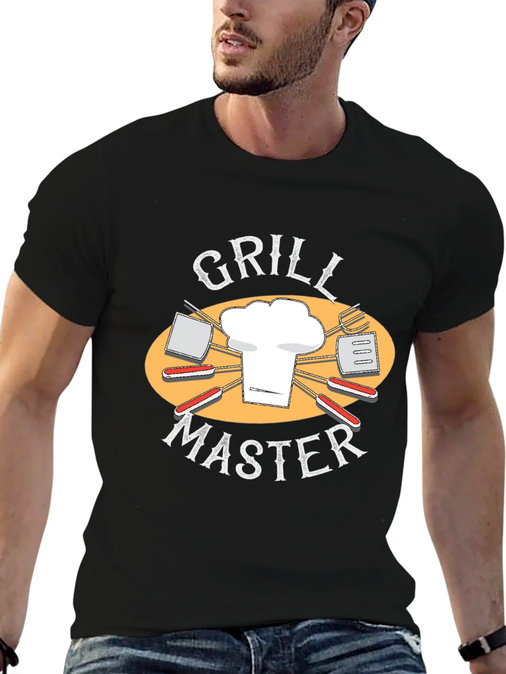 Grill Master T-Shirt BBQ Cooking Chef Gift product image 6
