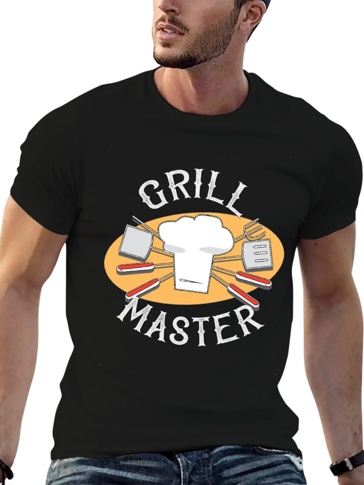 Grill Master T-Shirt BBQ Cooking Chef Gift product image 6