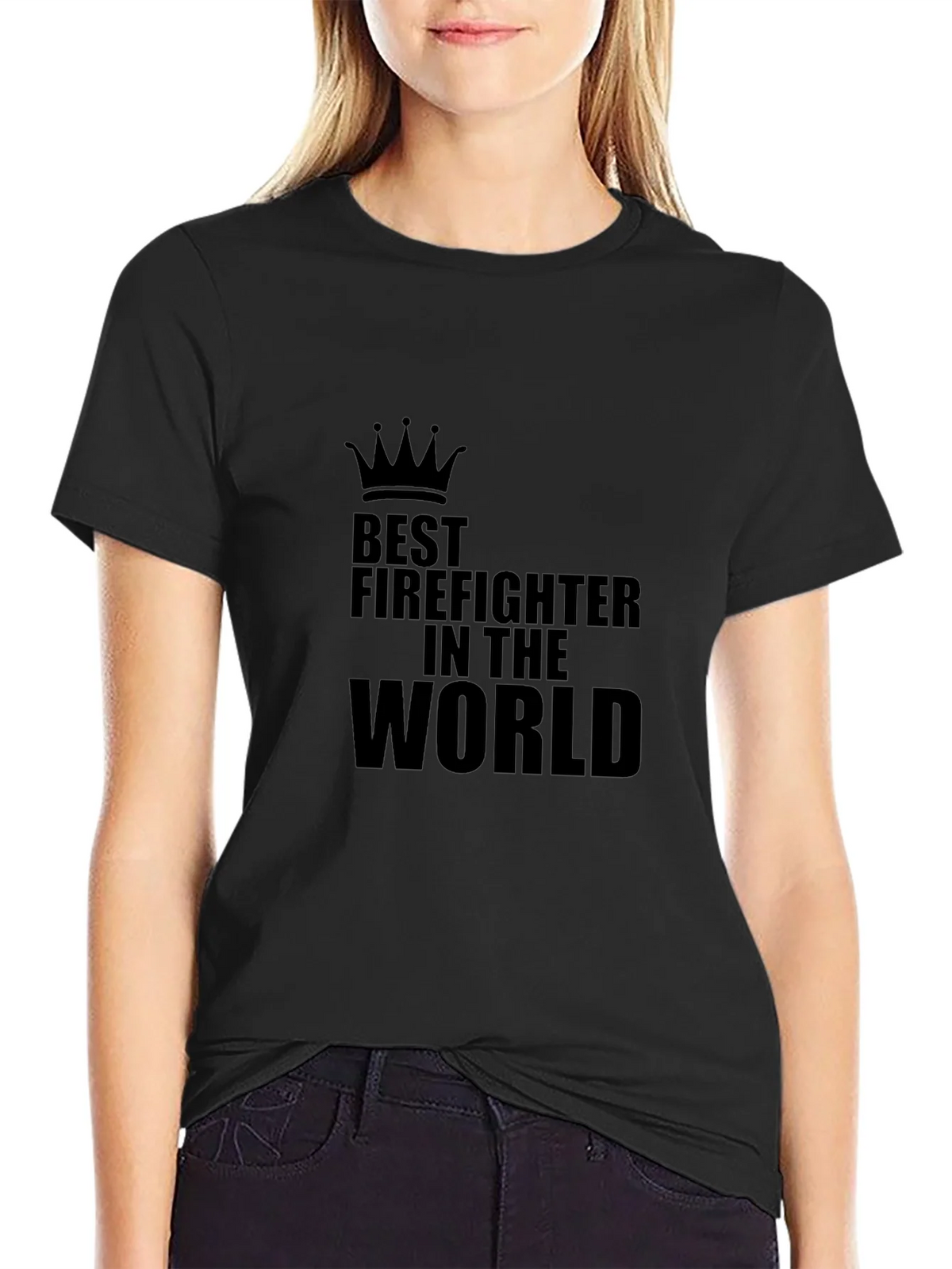 Best Firefighter in the World T-Shirt product image 2