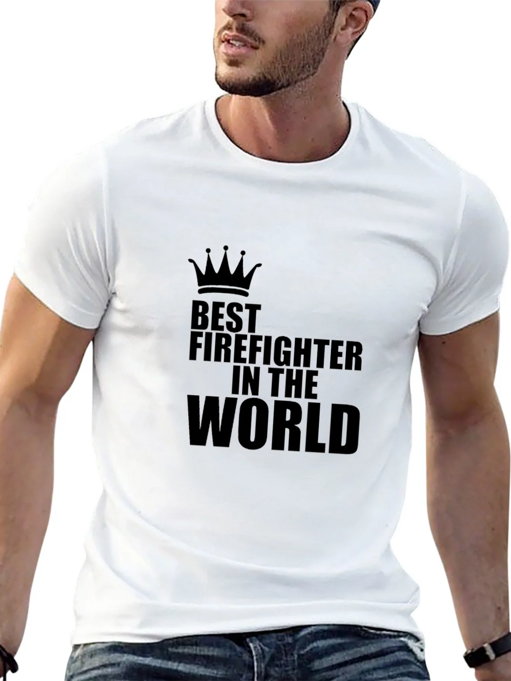 Best Firefighter in the World T-Shirt product image 12