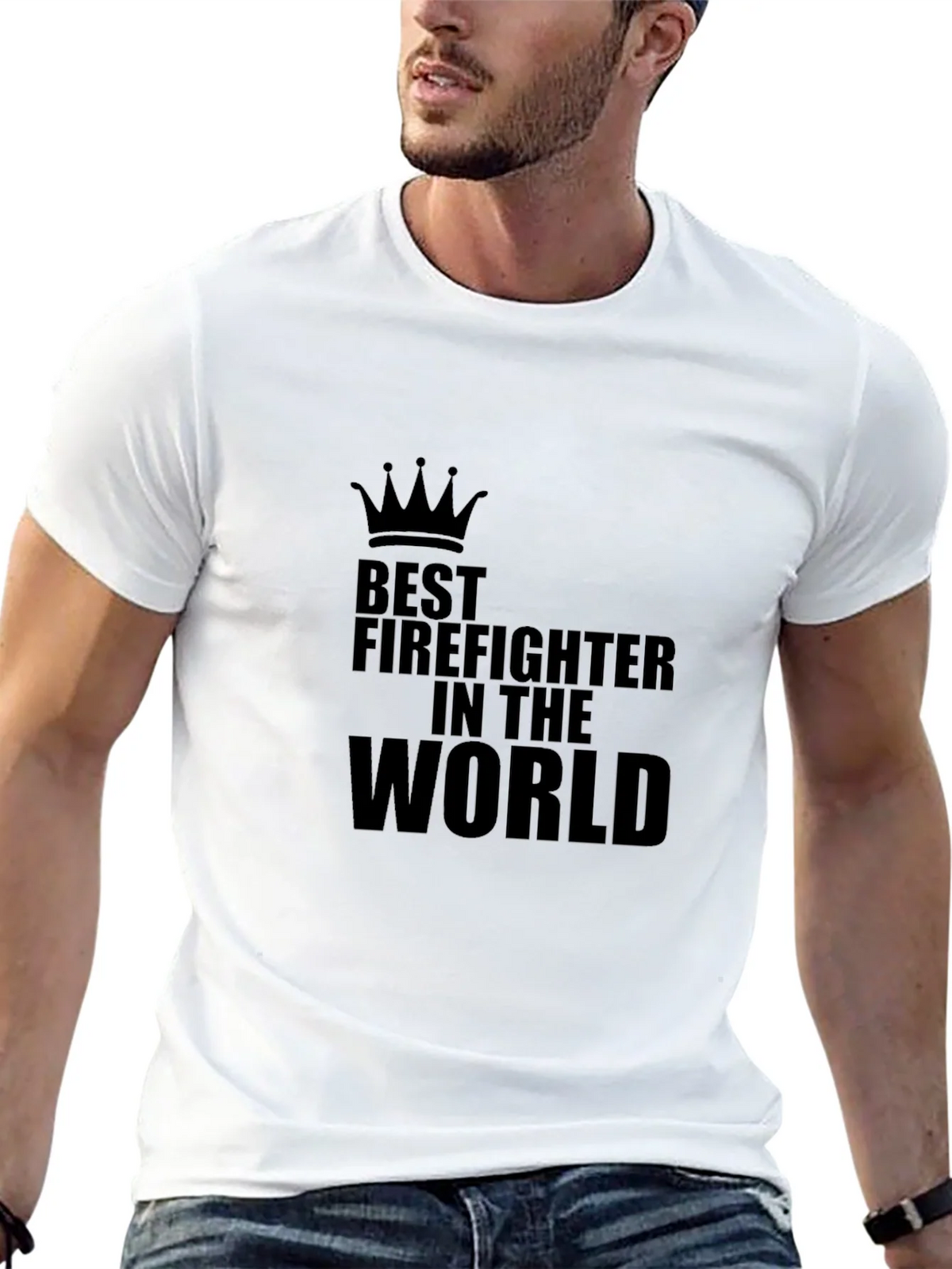 Best Firefighter in the World T-Shirt product image 12