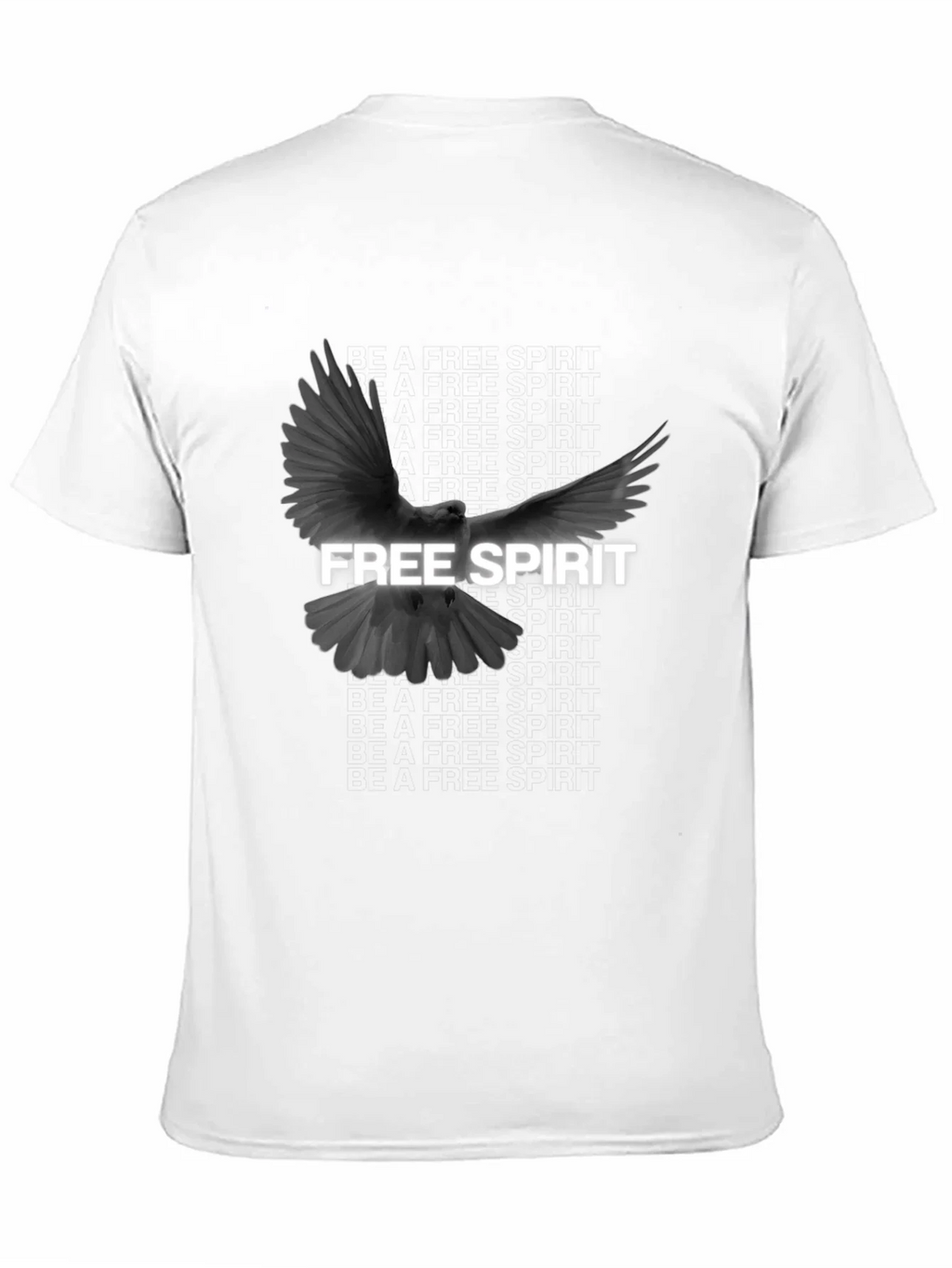 Free Spirit Dove Graphic T-Shirt - Black product image 10