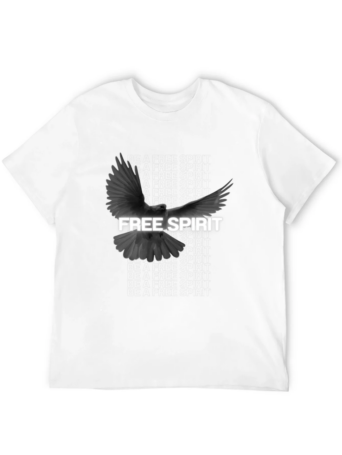 Free Spirit Dove Graphic T-Shirt - Black product image 11