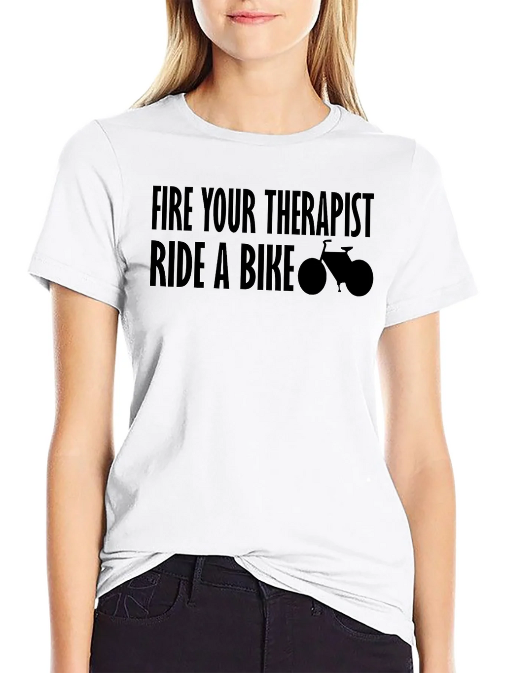 Fire Your Therapist Ride A Bike T-Shirt product image 8