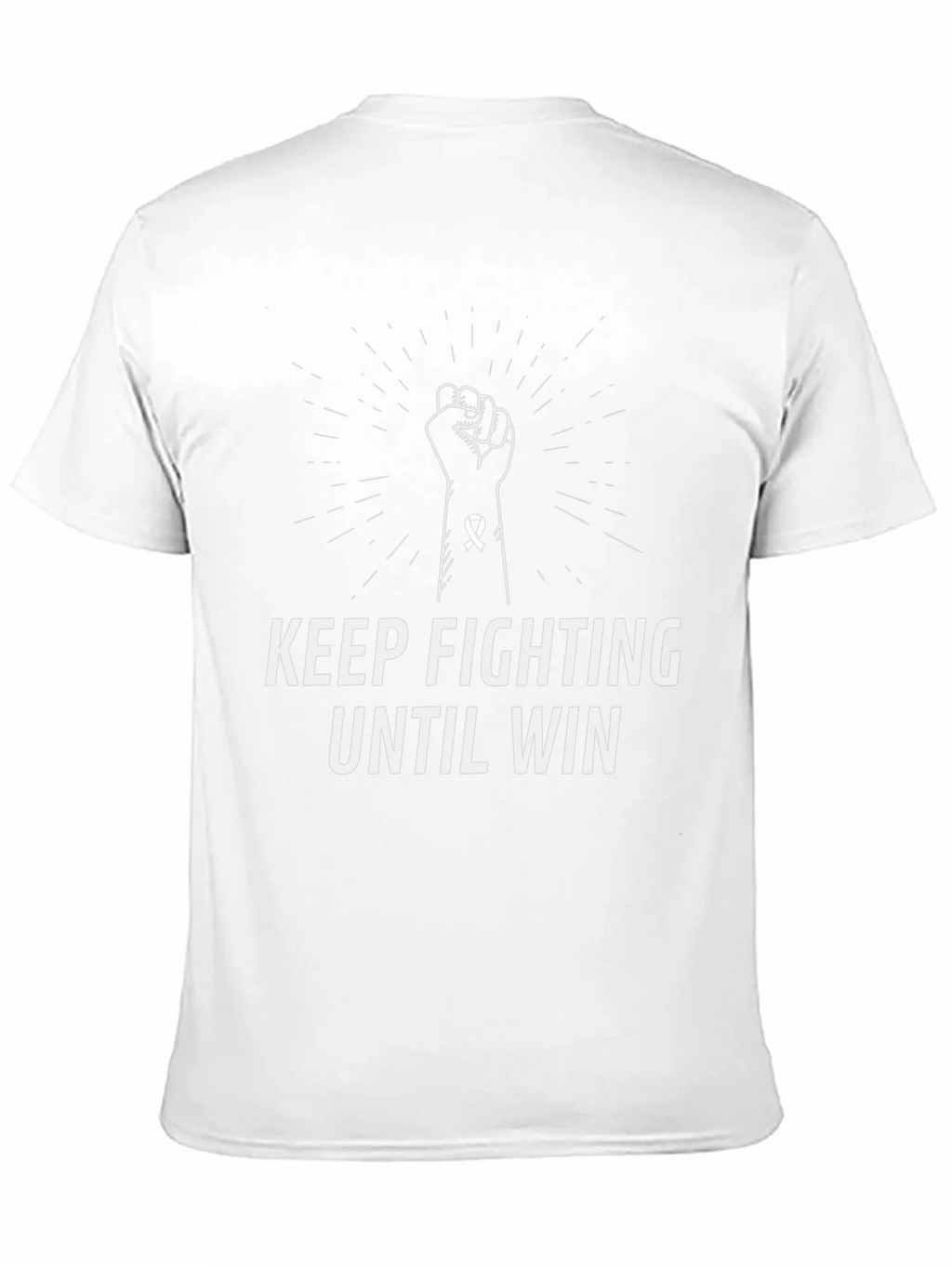 Keep Fighting Until Win T-Shirt product image 10