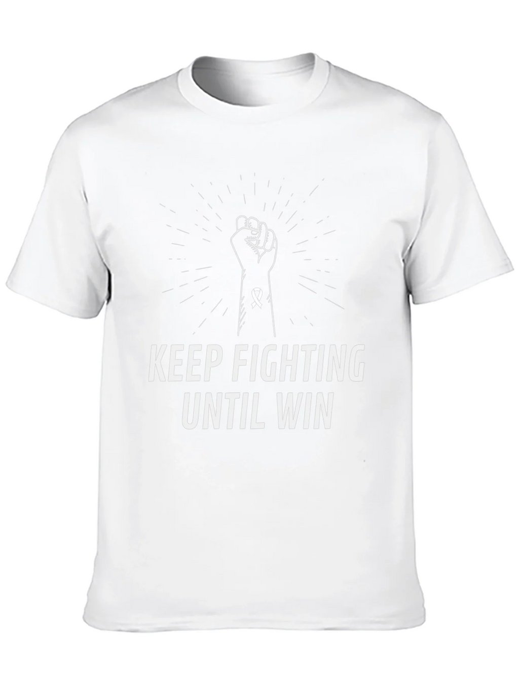 Keep Fighting Until Win T-Shirt product image 9