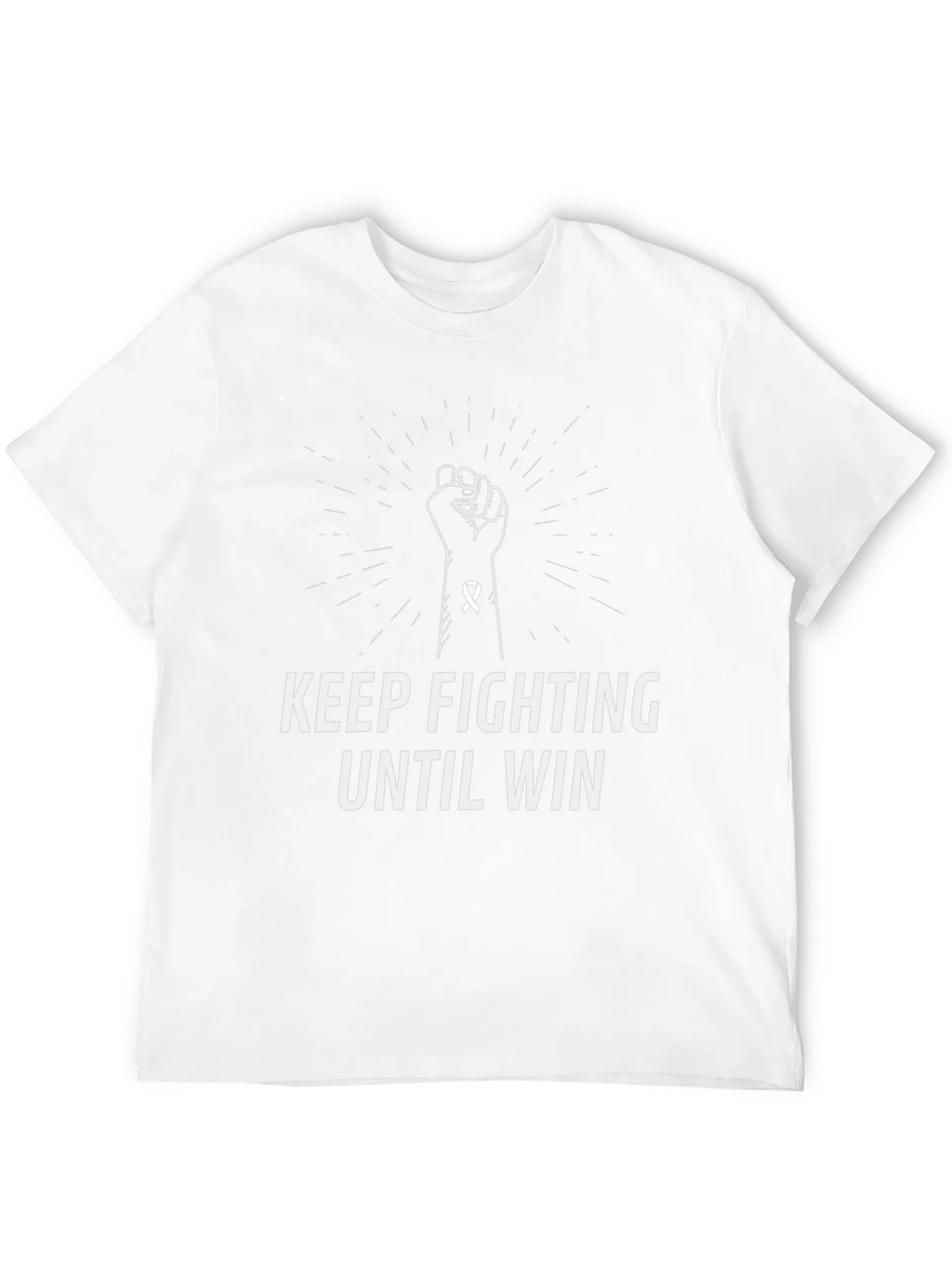 Keep Fighting Until Win T-Shirt product image 11