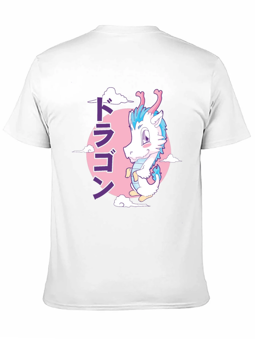 Anime Dragon Graphic T-Shirt - Black product image 10