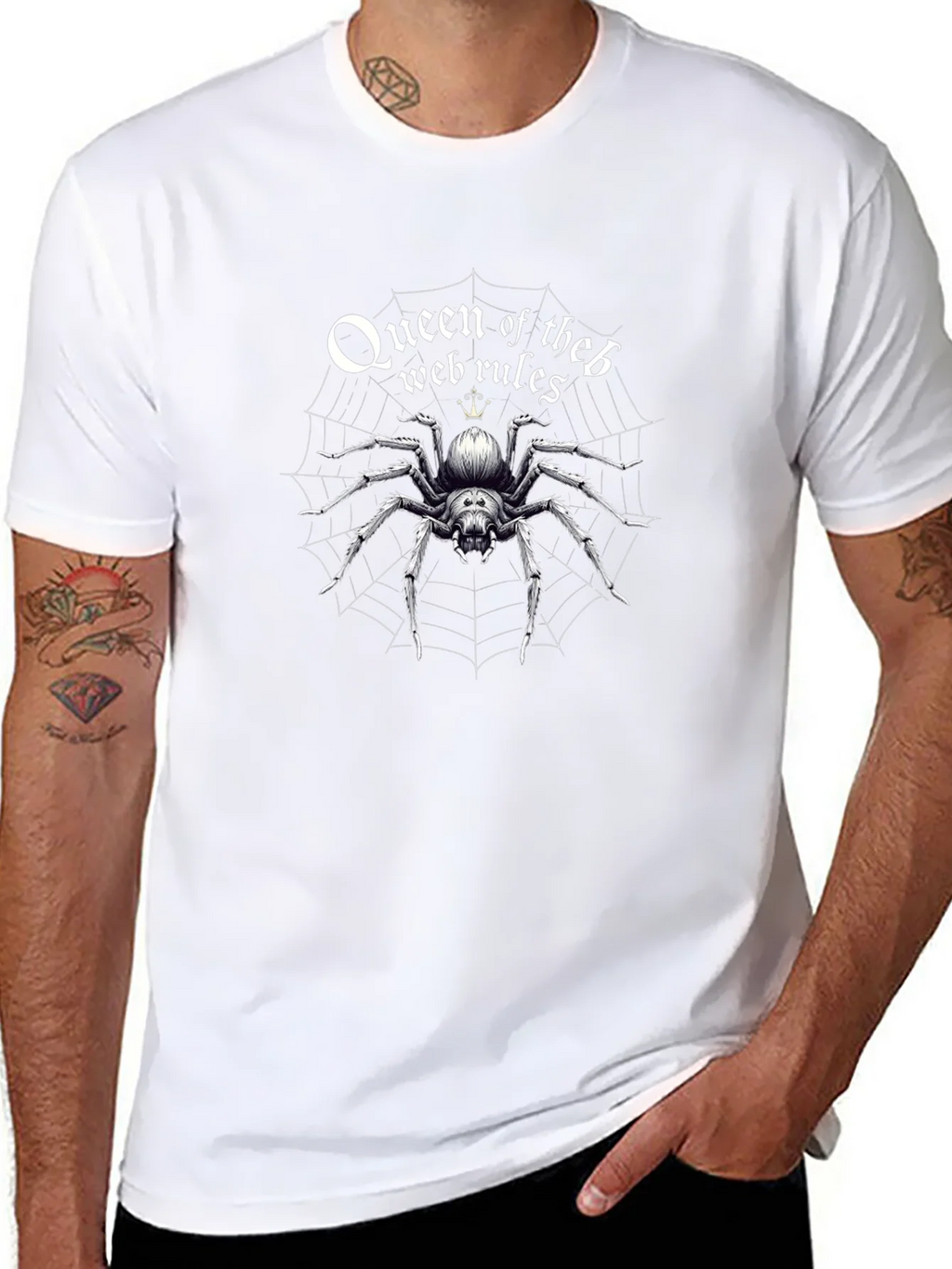 Queen of the Web Rules Graphic T-Shirt product image 7