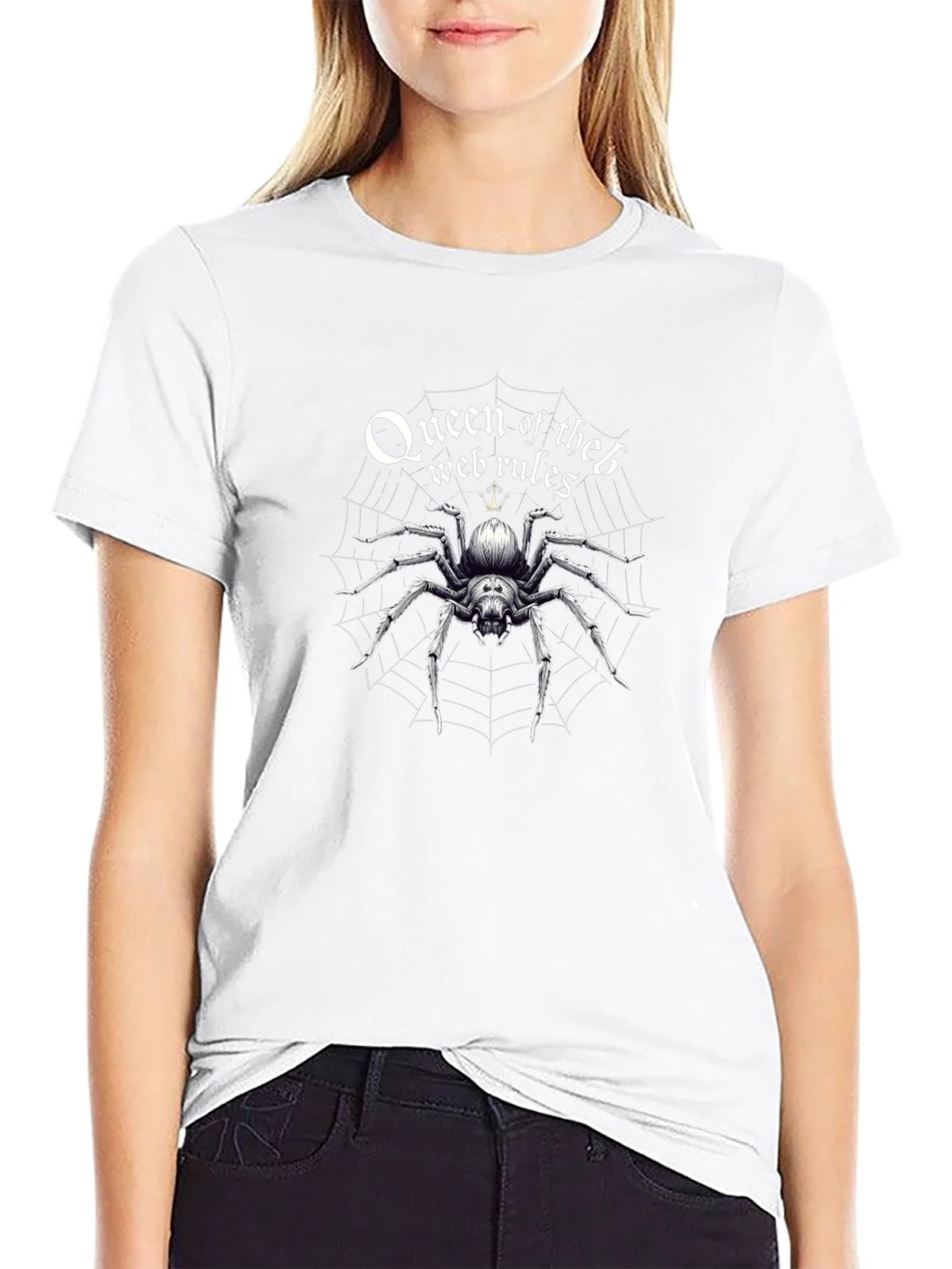 Queen of the Web Rules Graphic T-Shirt product image 8