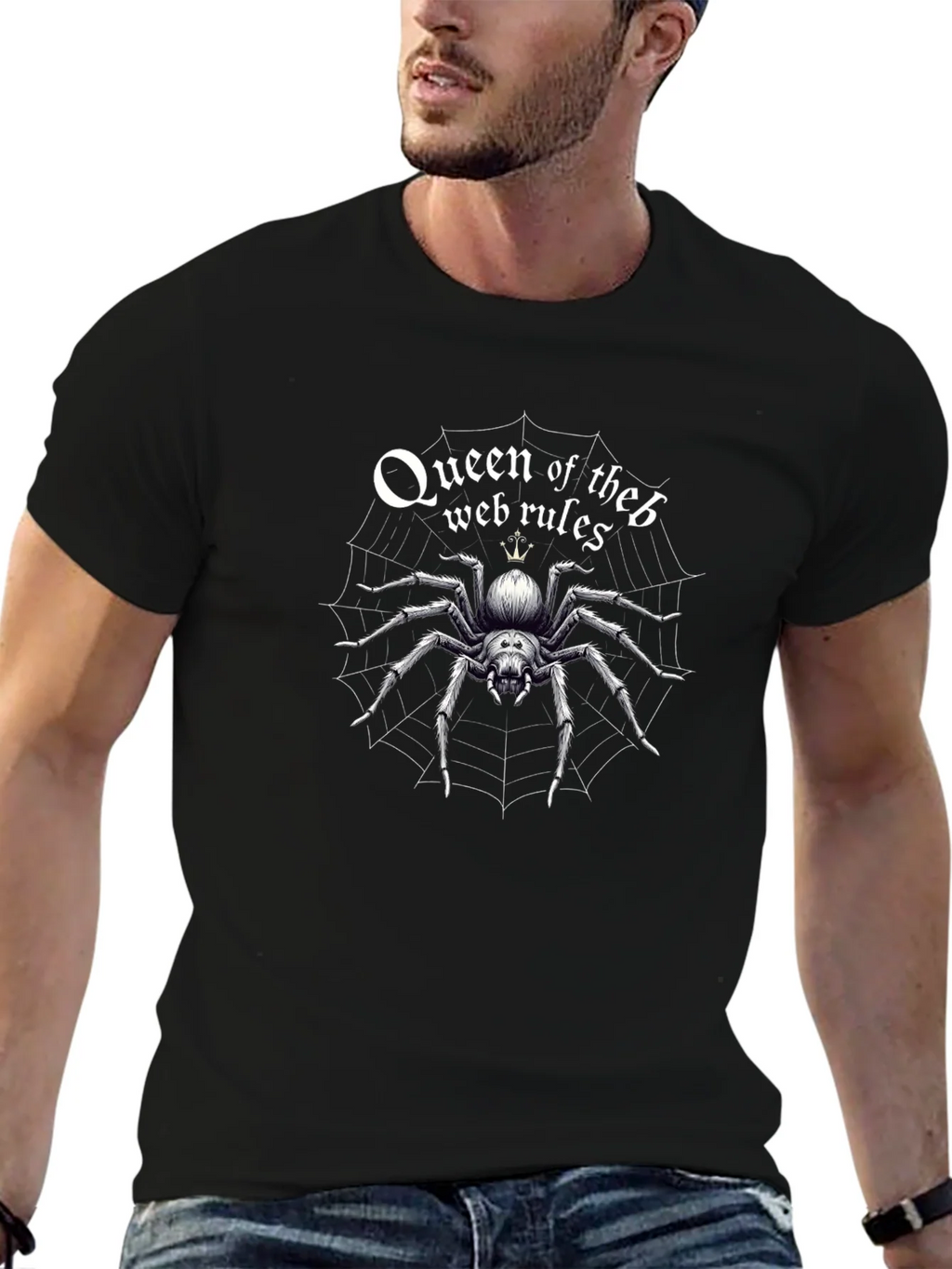 Queen of the Web Rules Graphic T-Shirt product image 6