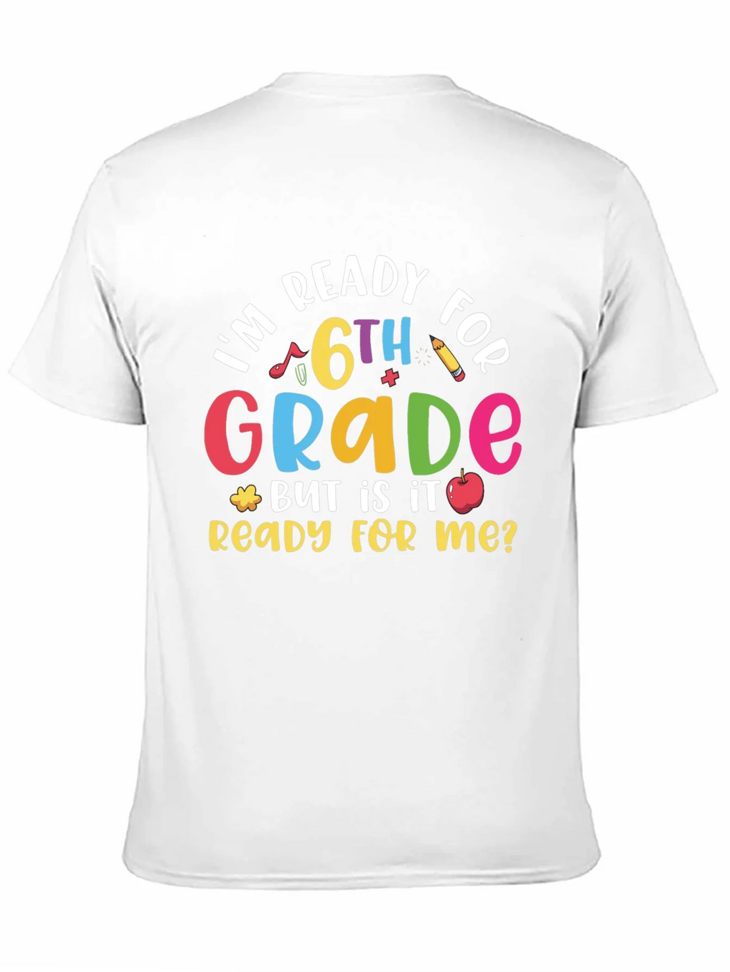 Ready for 6th Grade Black T-Shirt product image 10