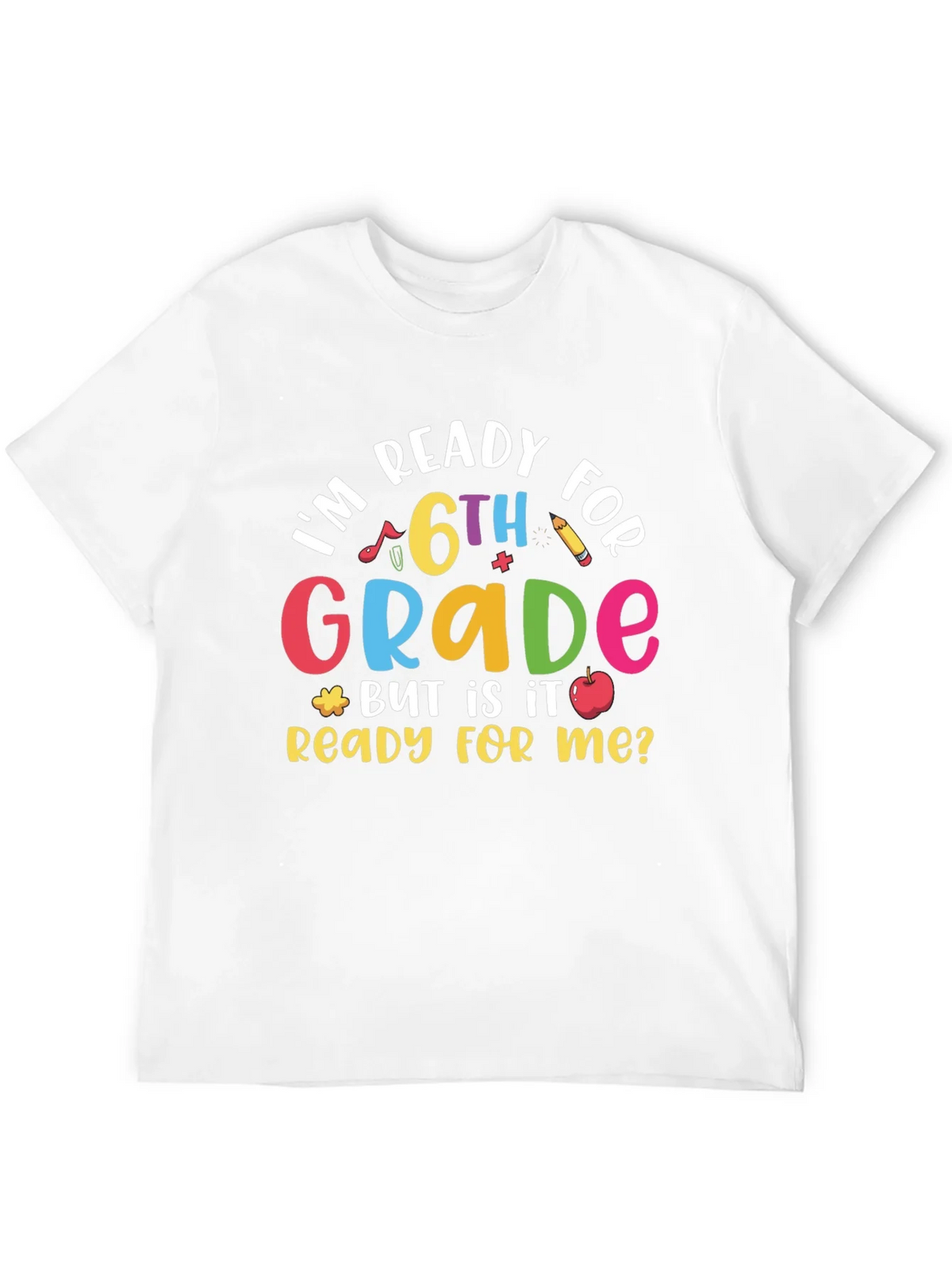 Ready for 6th Grade Black T-Shirt product image 11