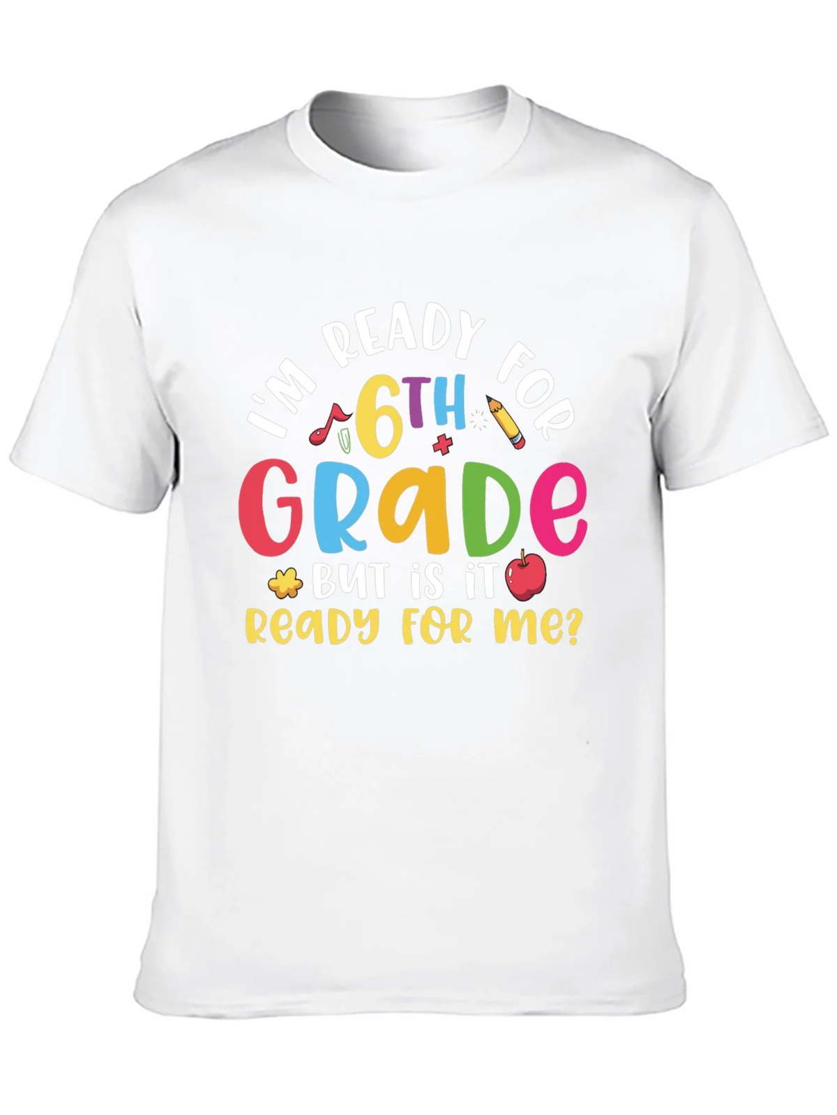 Ready for 6th Grade Black T-Shirt product image 9