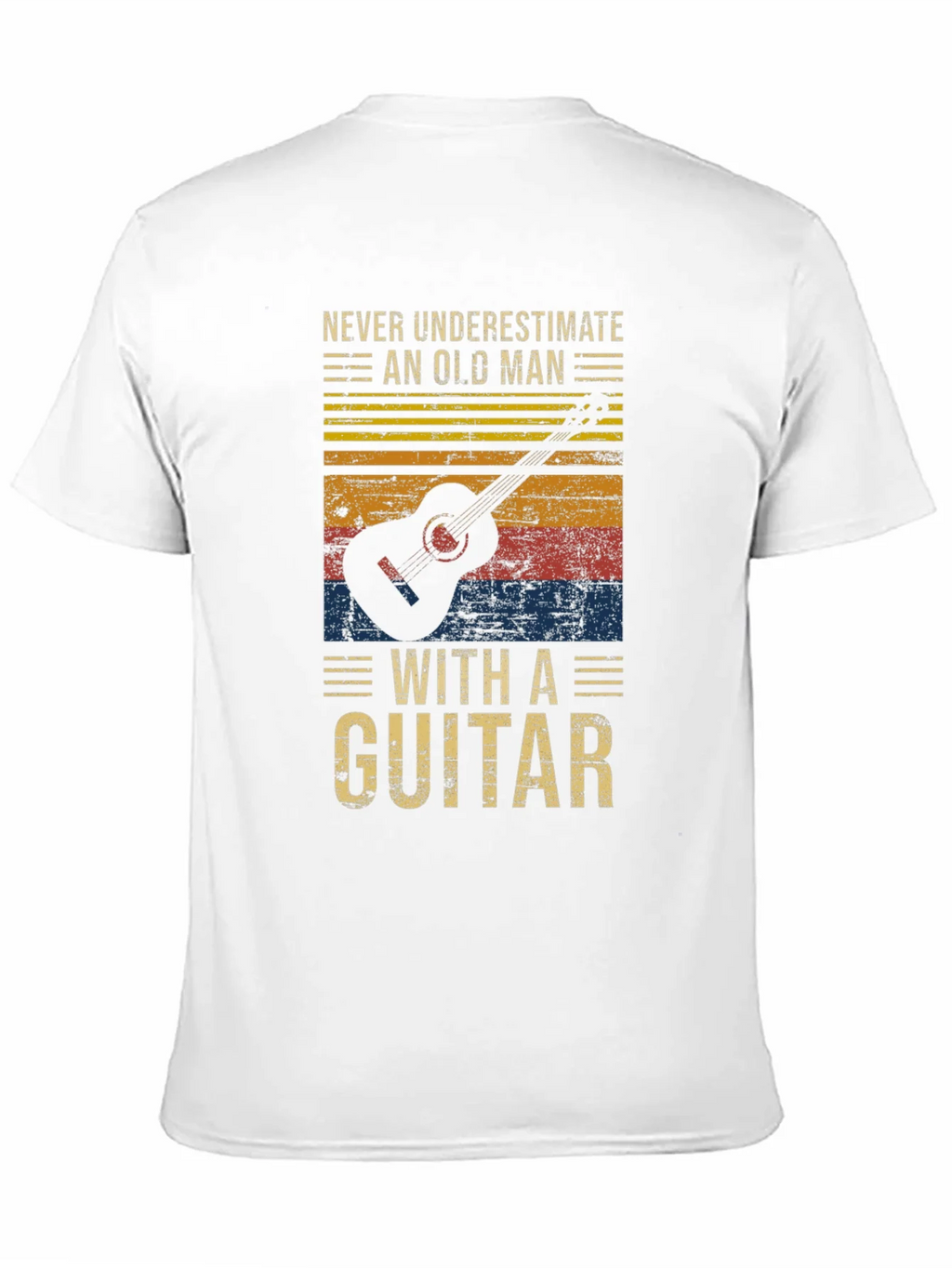 Old Man Guitar T-Shirt - Vintage Graphic Tee product image 10