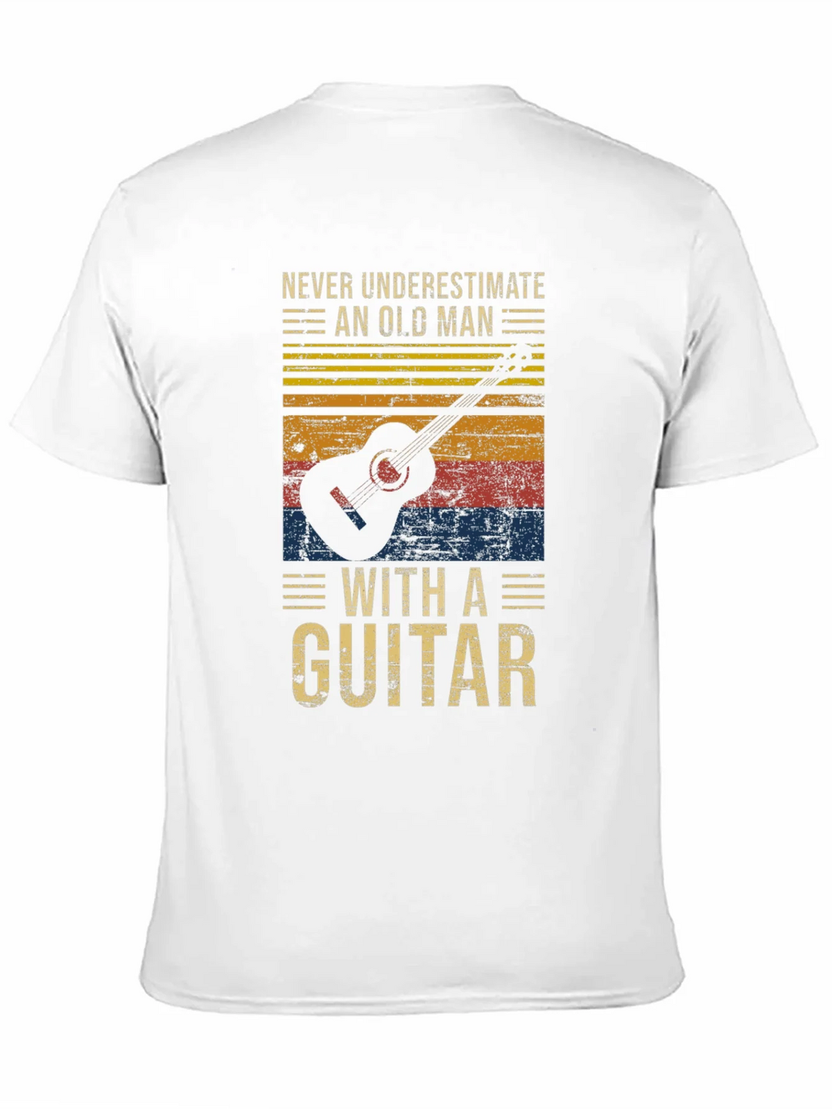 Old Man Guitar T-Shirt - Vintage Graphic Tee product image 10