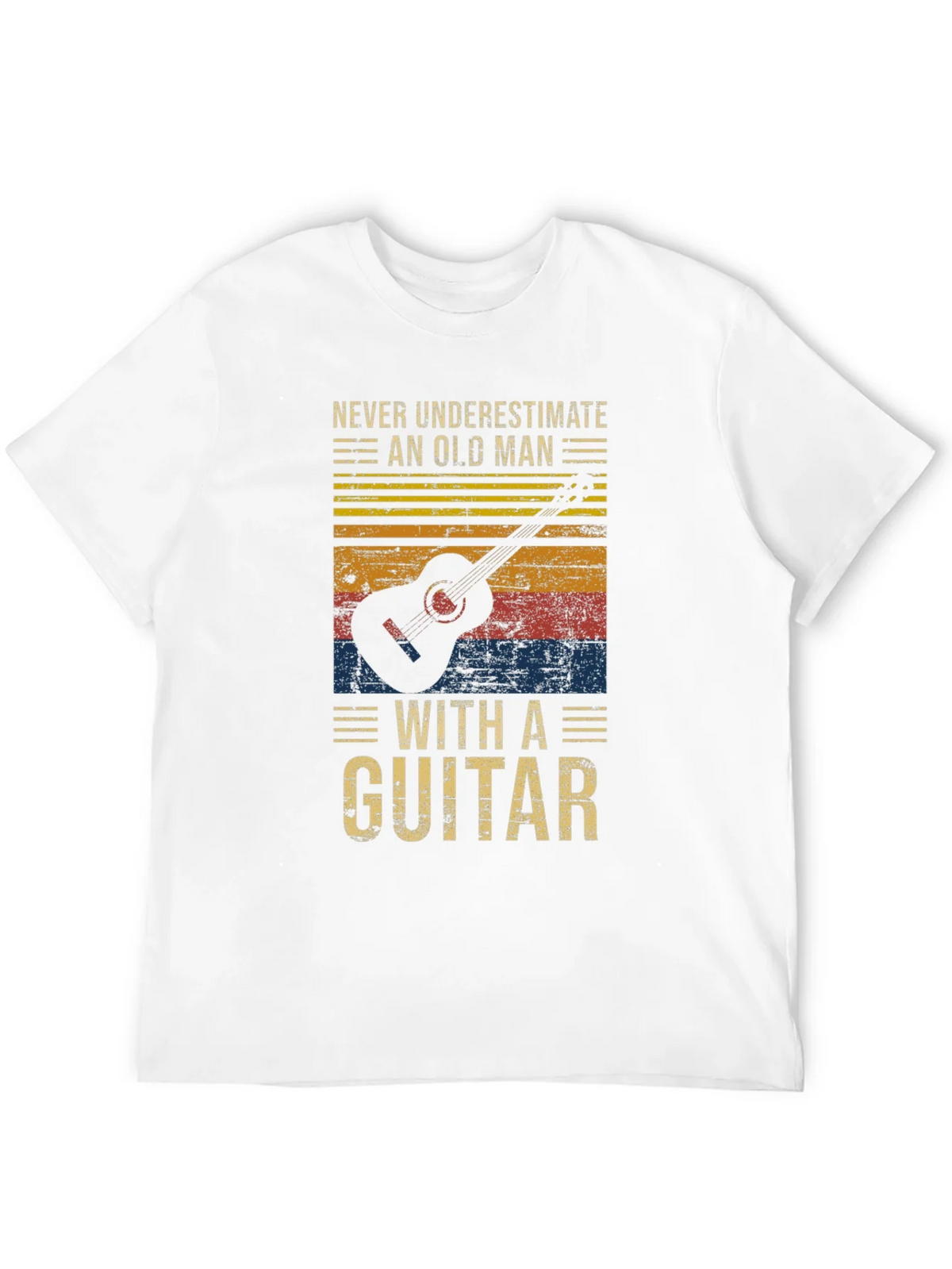 Old Man Guitar T-Shirt - Vintage Graphic Tee product image 11