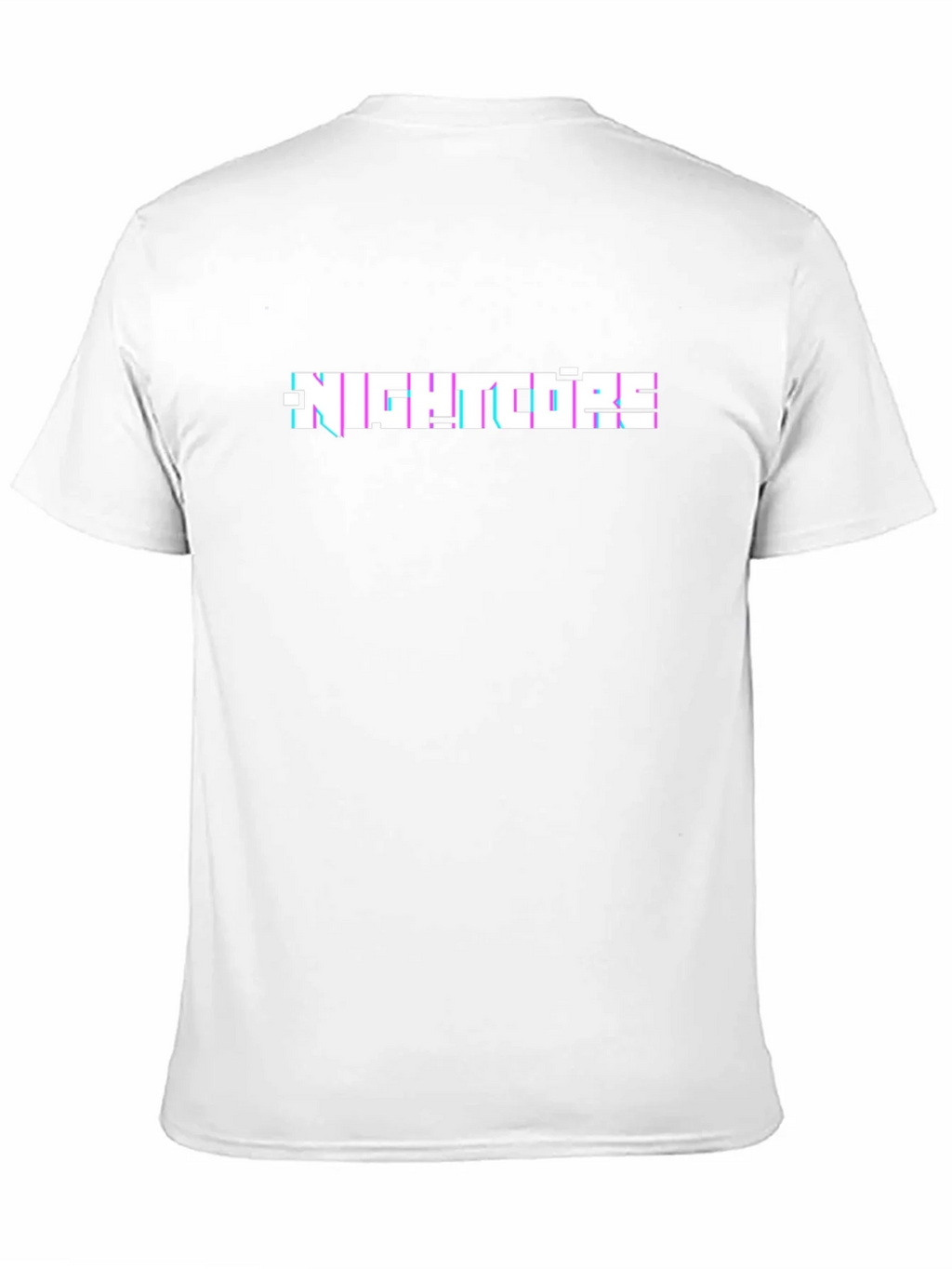 Nightcore Glitch Text Black T-Shirt product image 10