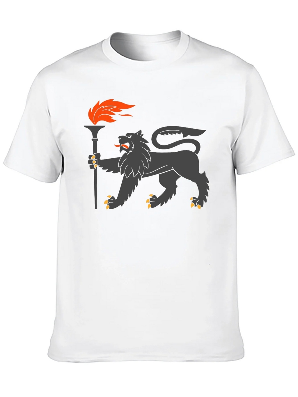 Lion Torchbearer Graphic Tee product image 9