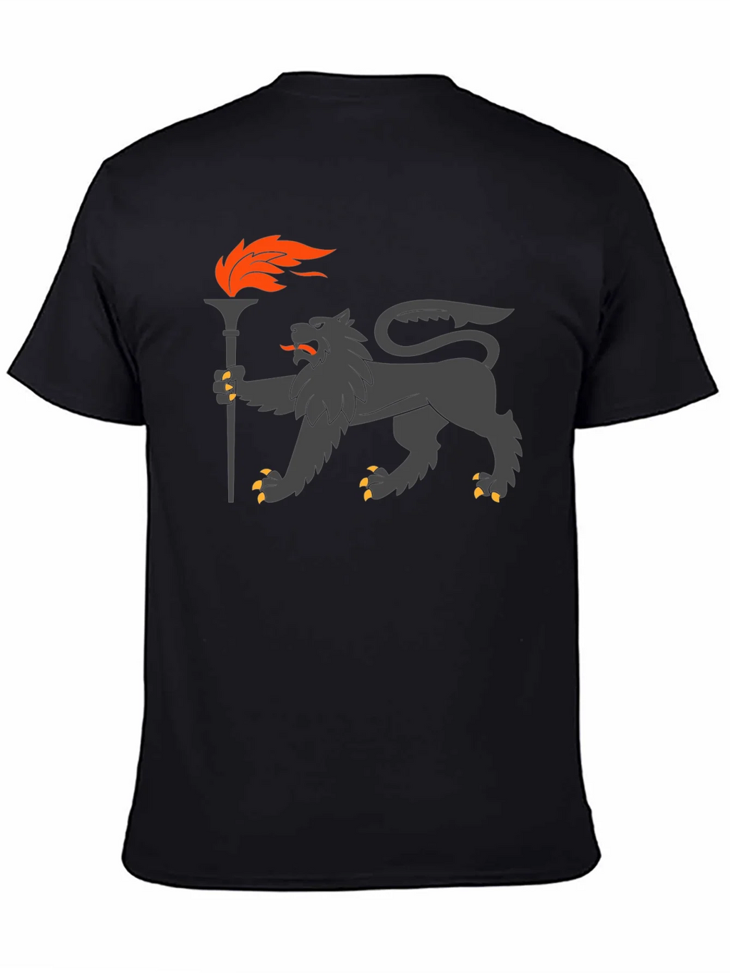 Lion Torchbearer Graphic Tee product image 4