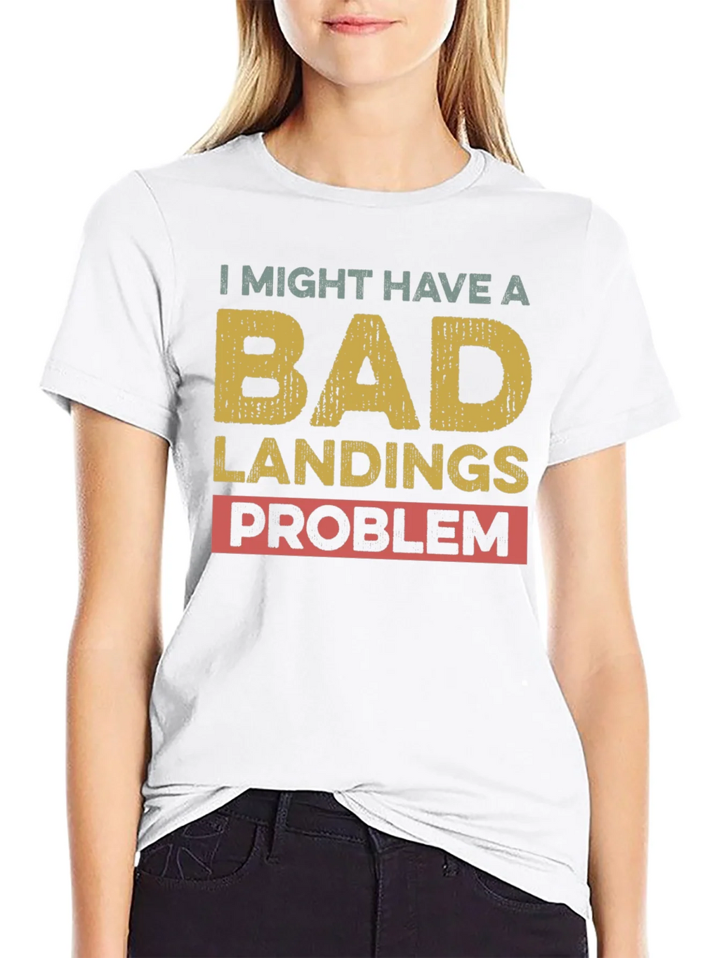 Bad Landings Problem Graphic T-Shirt product image 8