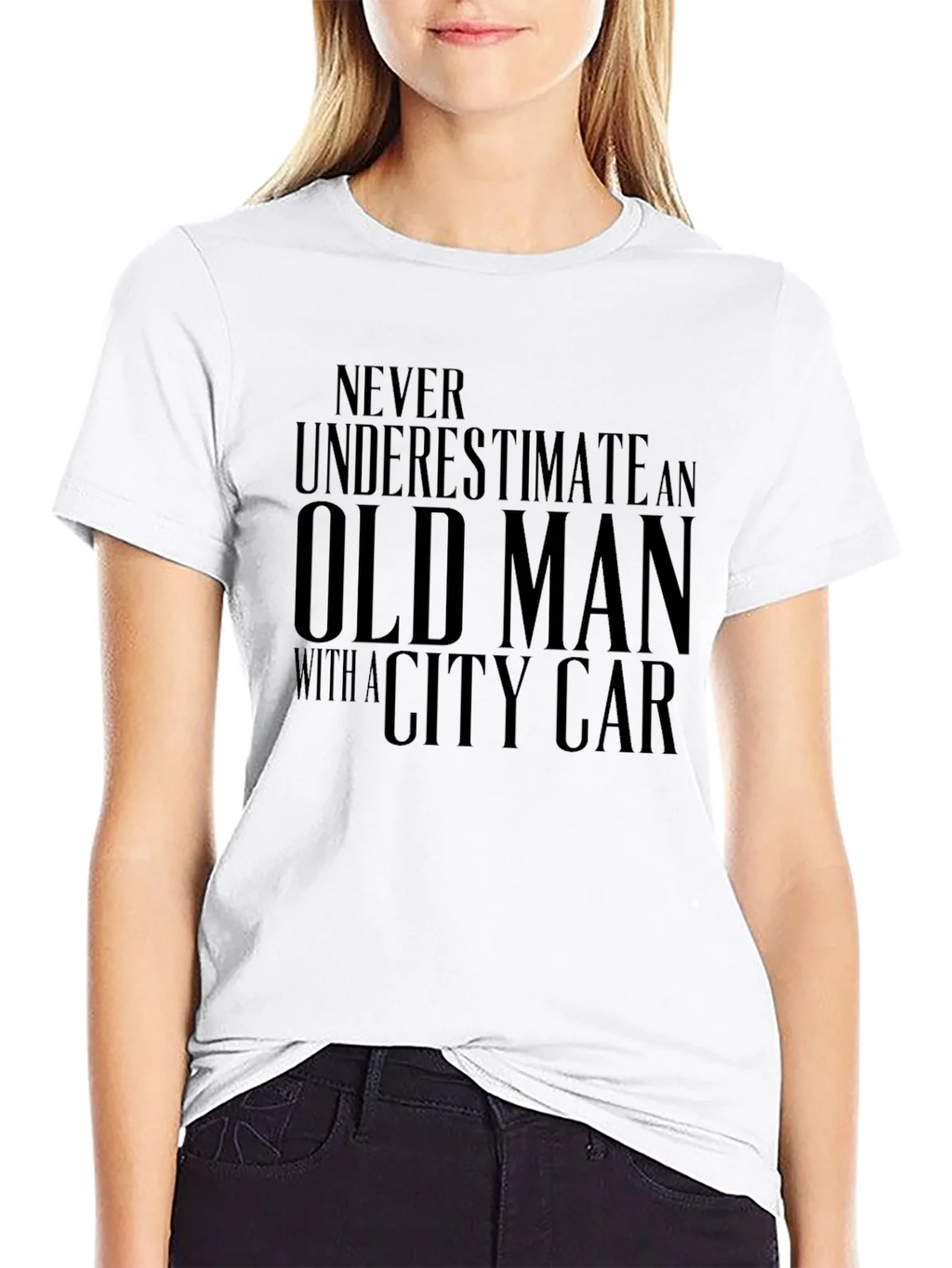 Old Man City Car Graphic Tee - Black product image 8