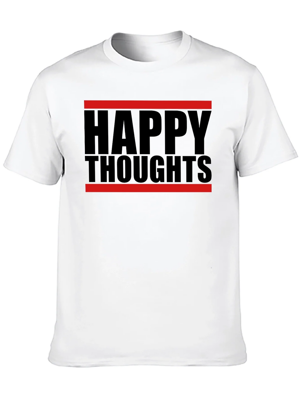 Happy Thoughts Graphic Tee - Black T-Shirt product image 9